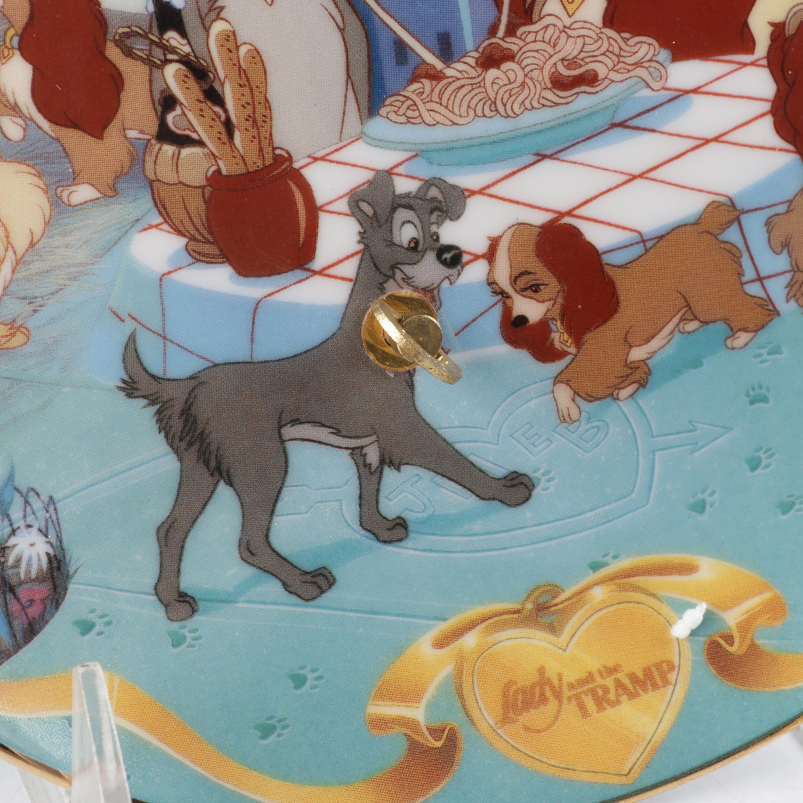 Bradford Exchange "Disney's Musical Memories" Porcelain Collector Plates