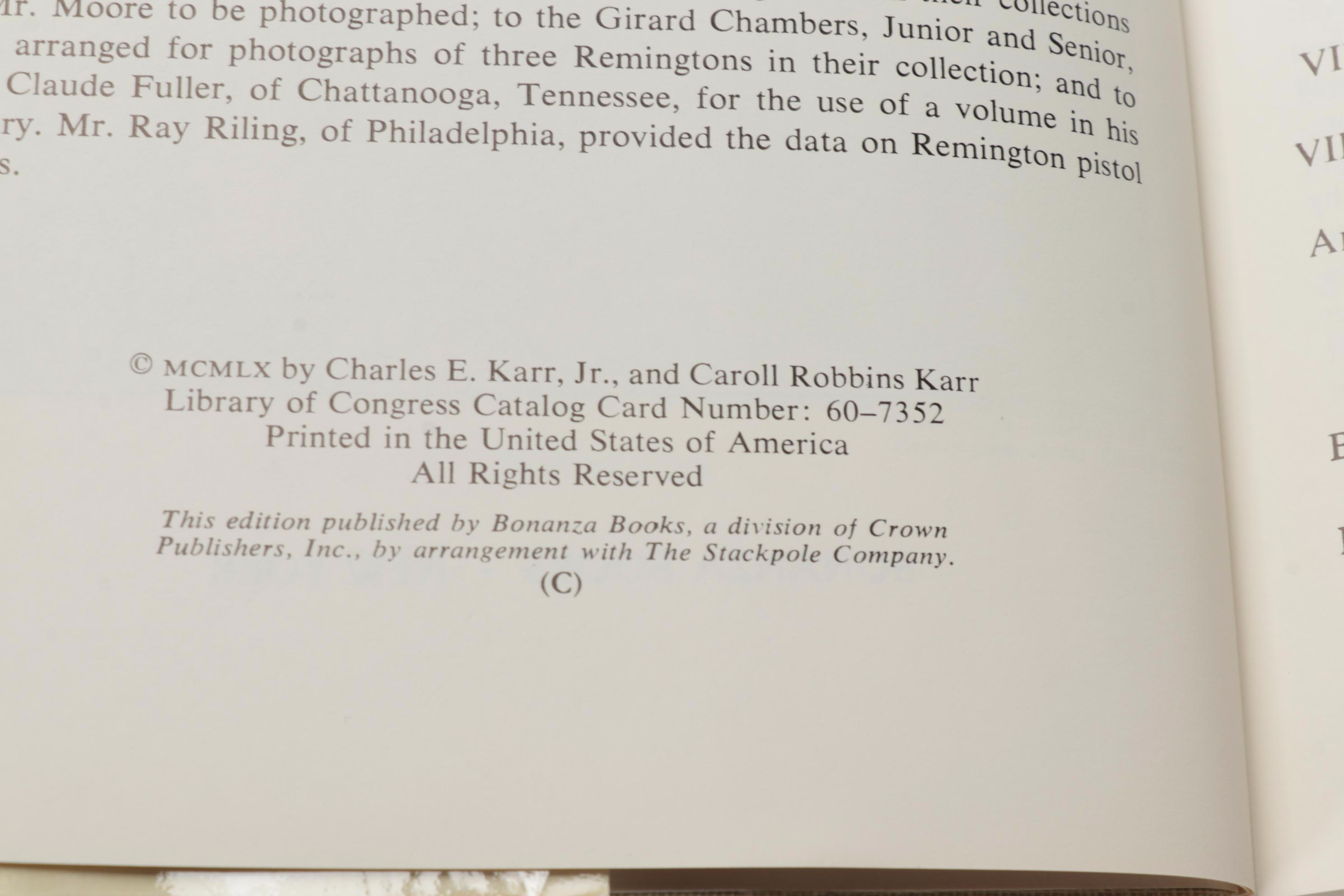 Firearm Reference Book Collection