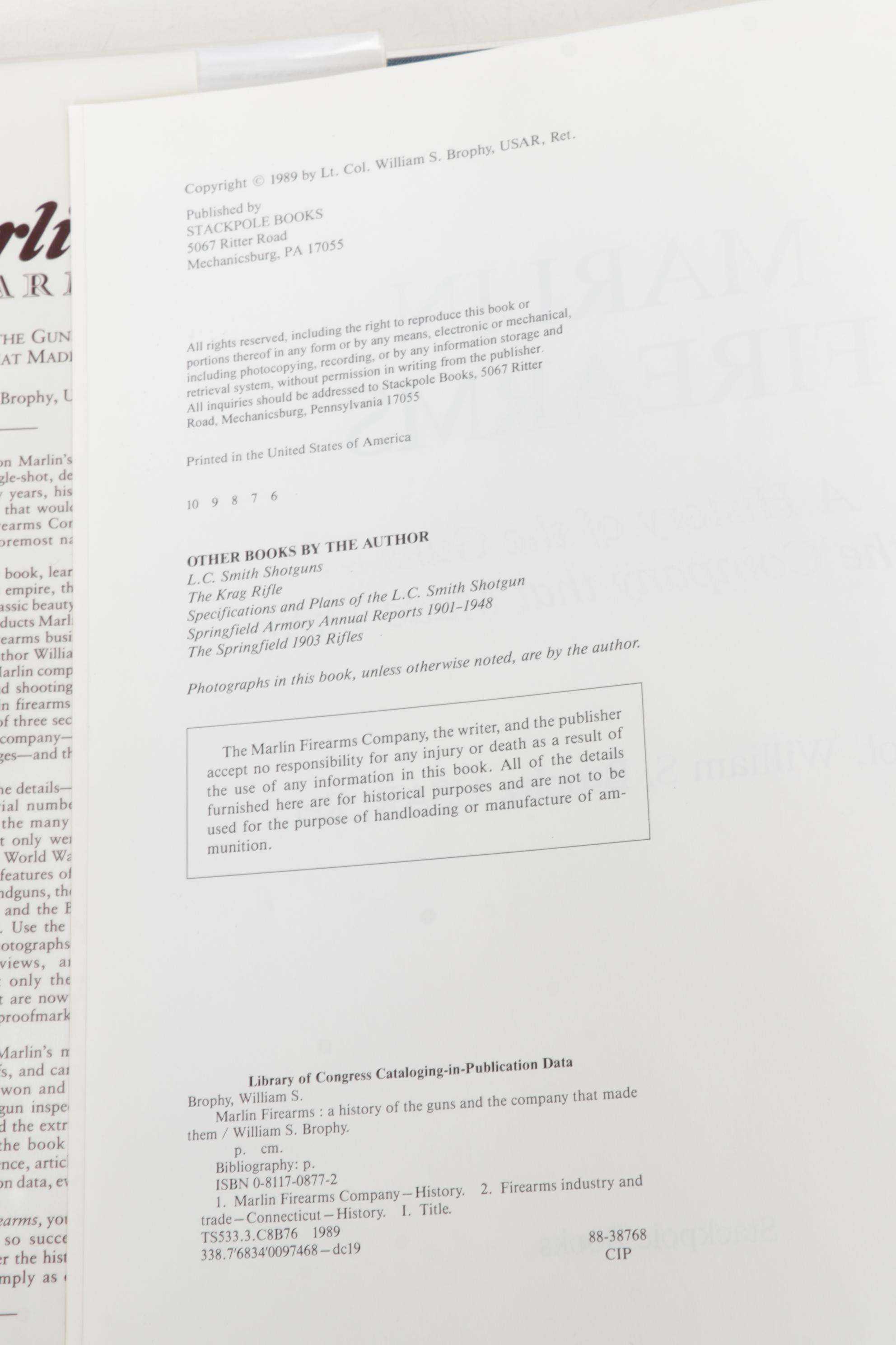 Firearm Reference Book Collection