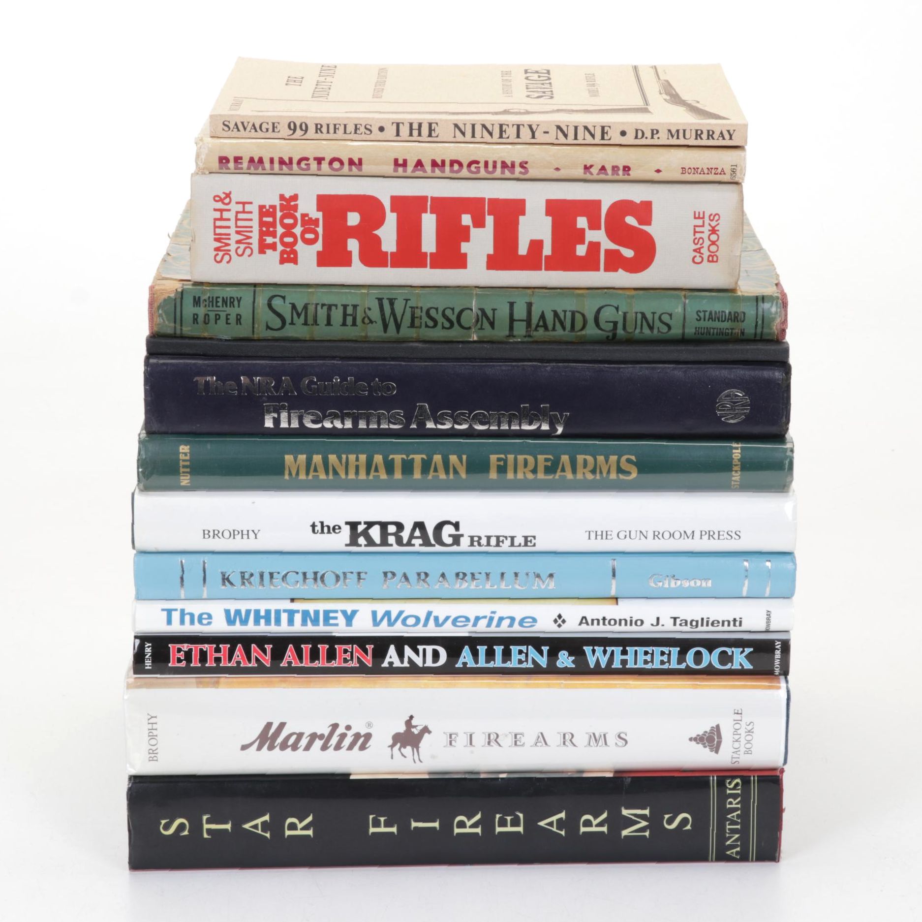 Firearm Reference Book Collection