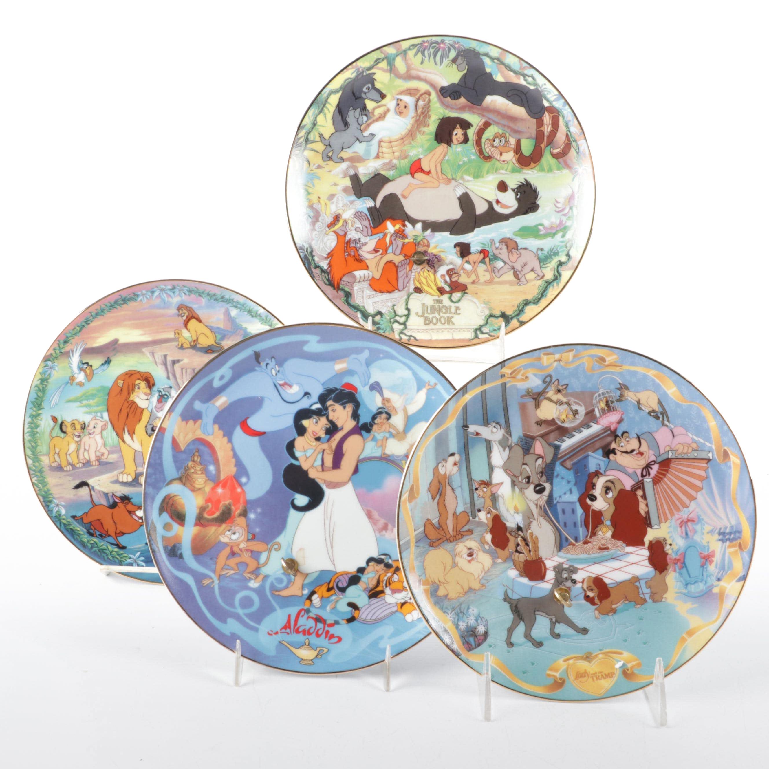 Bradford Exchange "Disney's Musical Memories" Porcelain Collector Plates