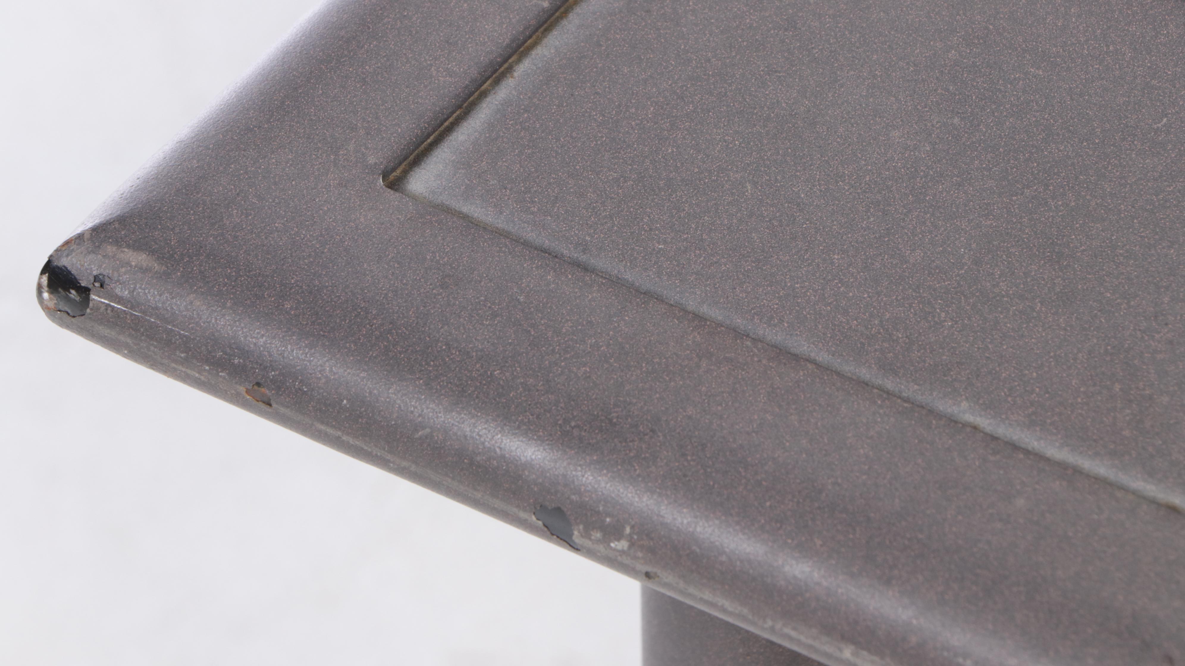 3/3 Five-Piece Powder-Coated Metal Patio Dining Set