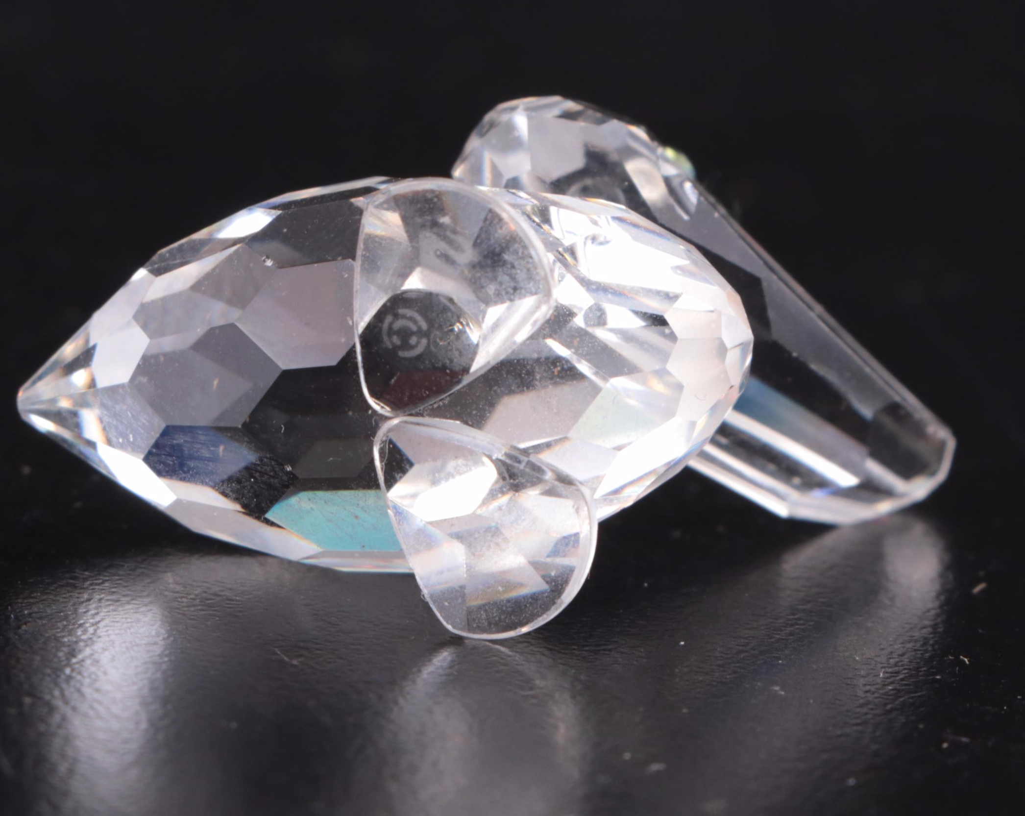 Swarovski Crystal Seal, Pelicans, and Shell