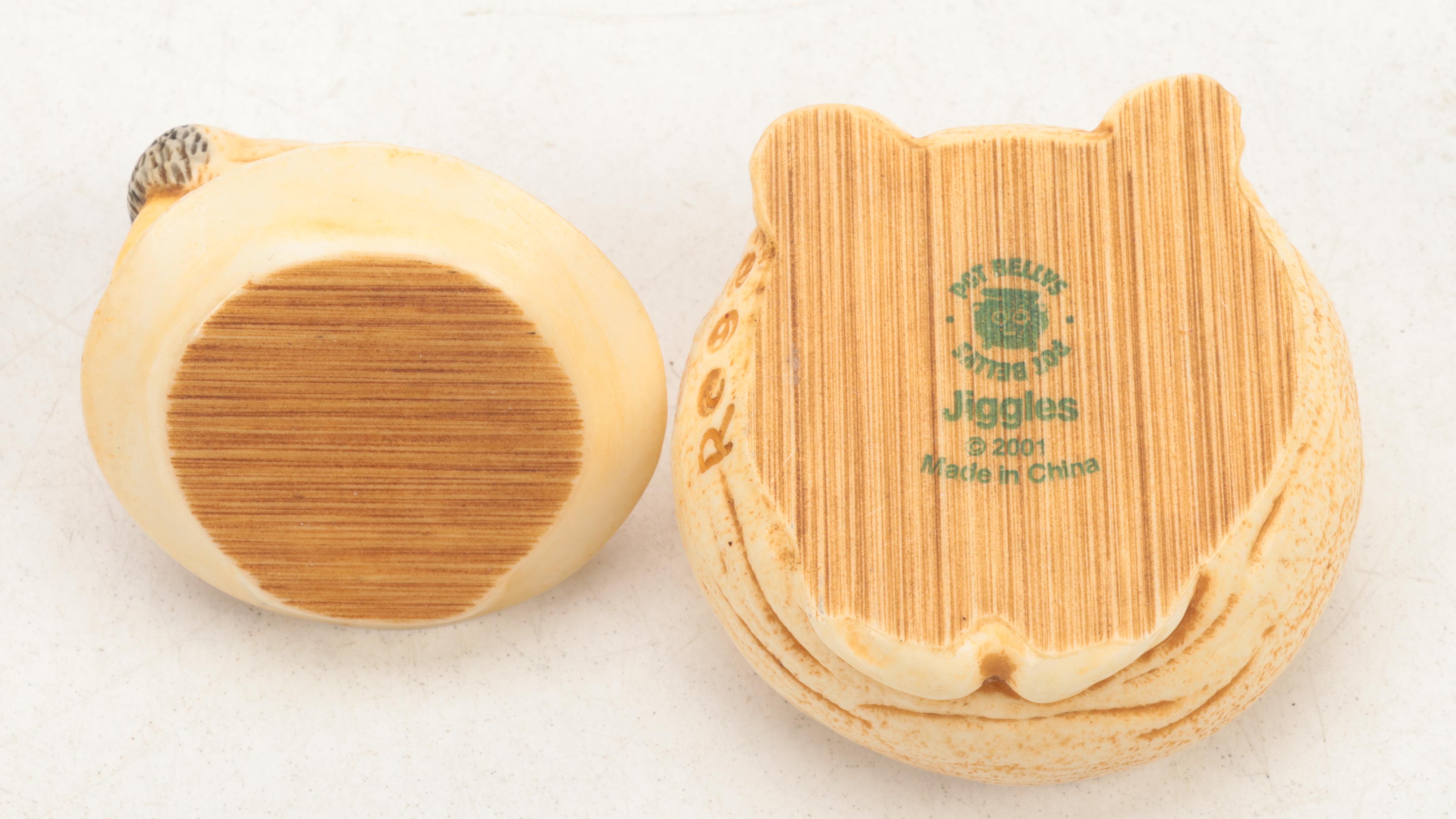 Harmony Kingdom Resin Seal and Whale Boxes