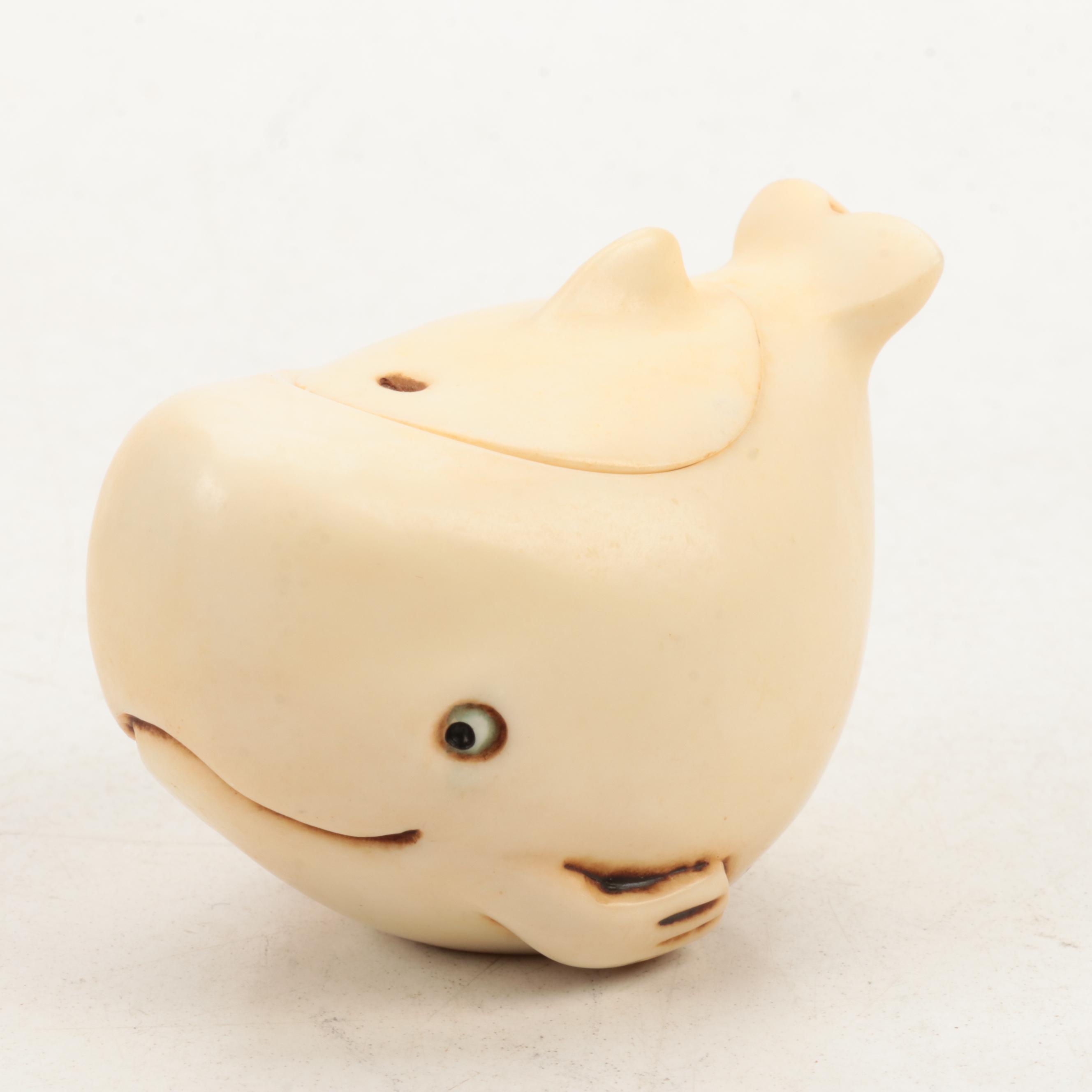 Harmony Kingdom Resin Seal and Whale Boxes