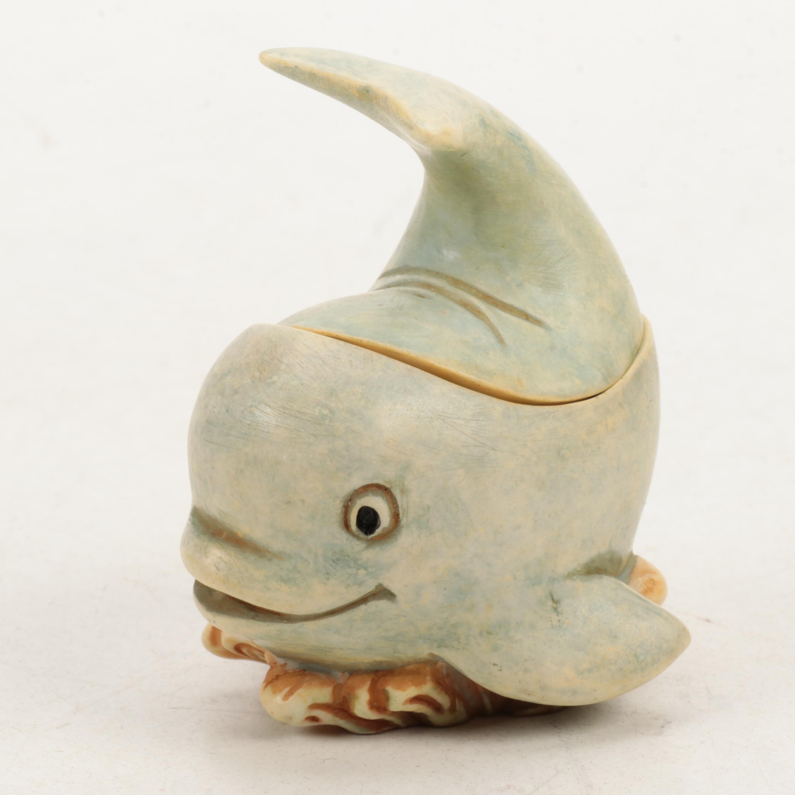 Harmony Kingdom Resin Seal and Whale Boxes
