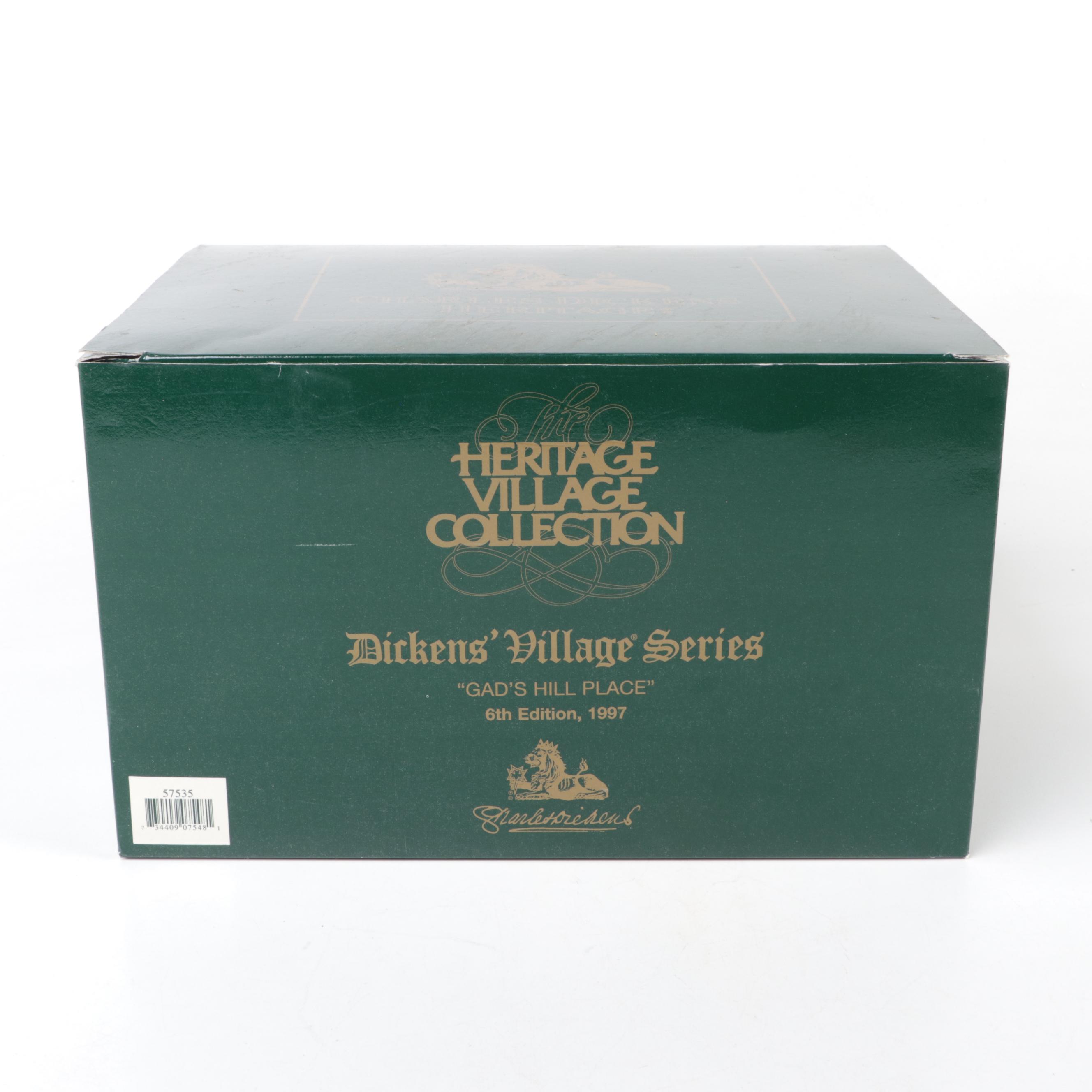 Department 56 Porcelain Dickens' Village Series Houses and Accessories