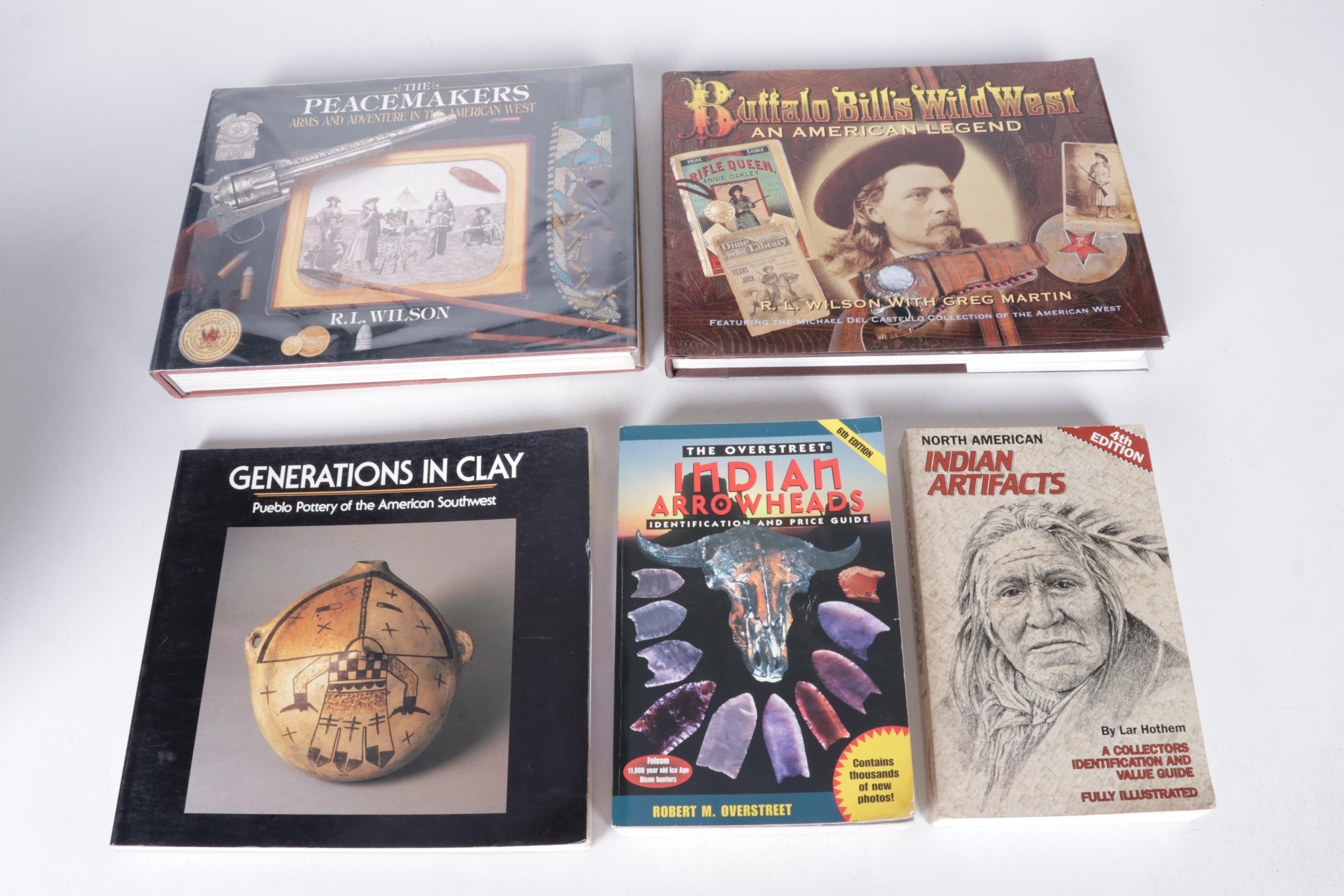Native American and Old West History and Reference Book Collection