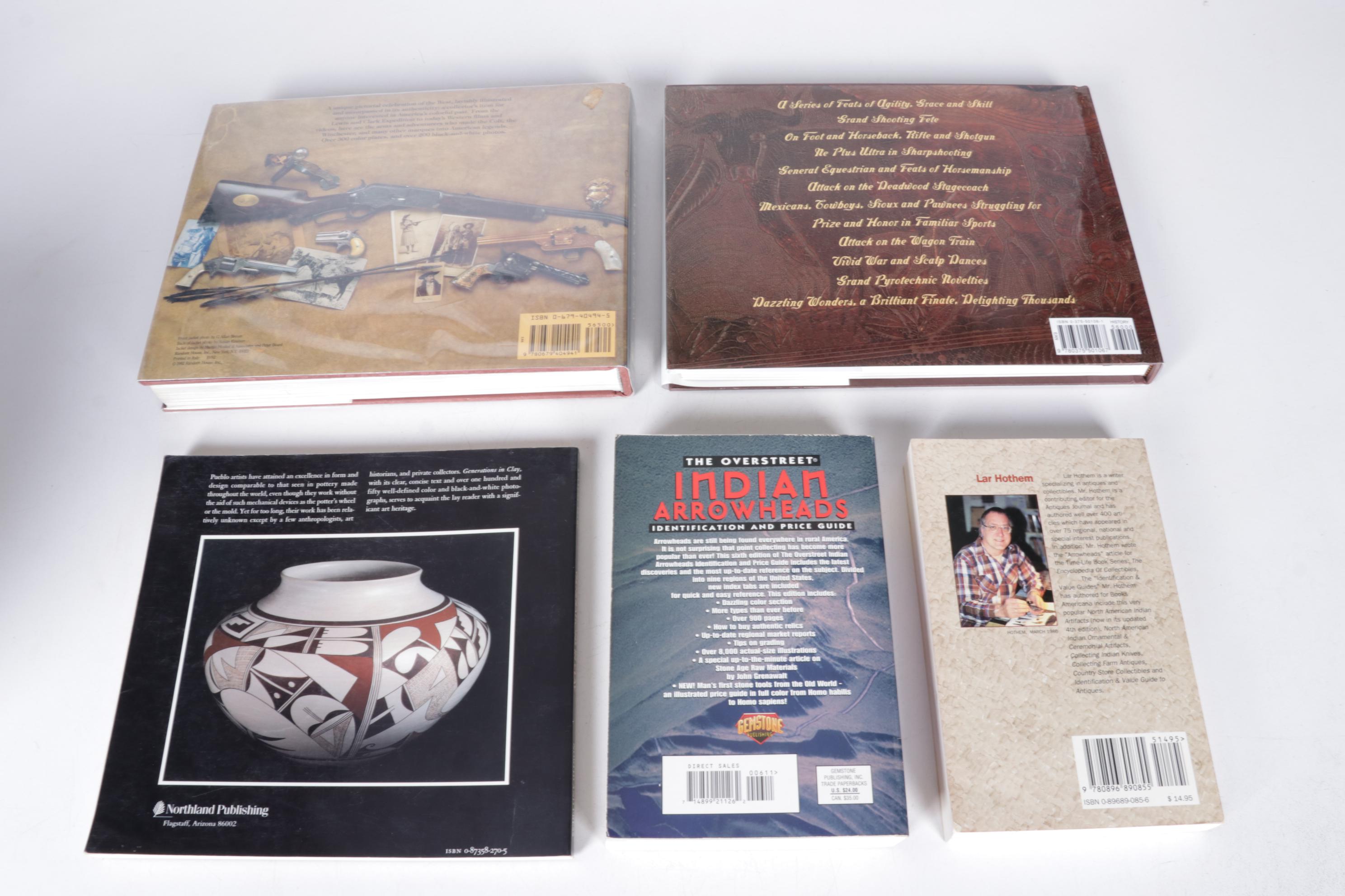 Native American and Old West History and Reference Book Collection