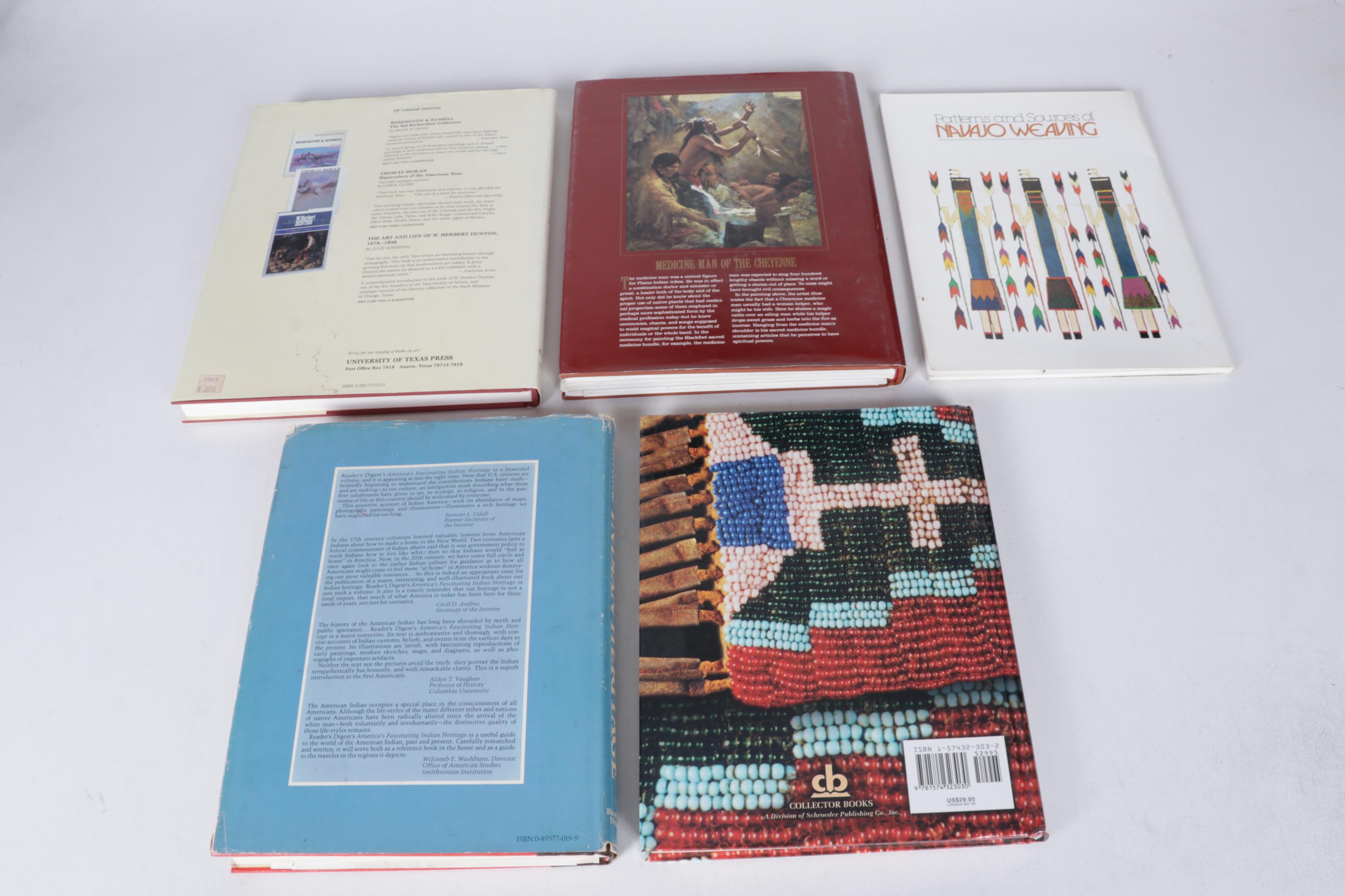 Native American and Old West History and Reference Book Collection