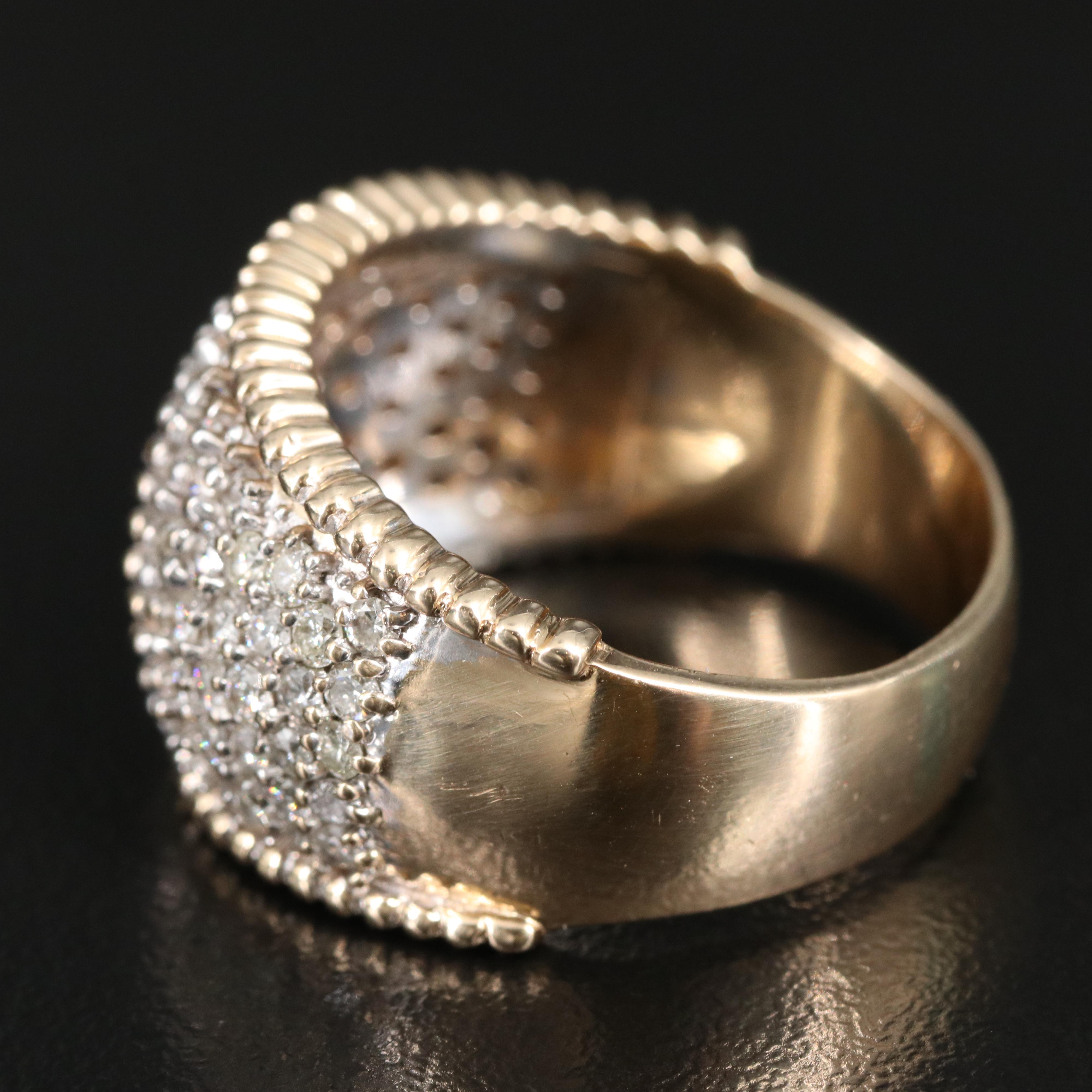 14K Pavé  2.02 CTW Diamond Band