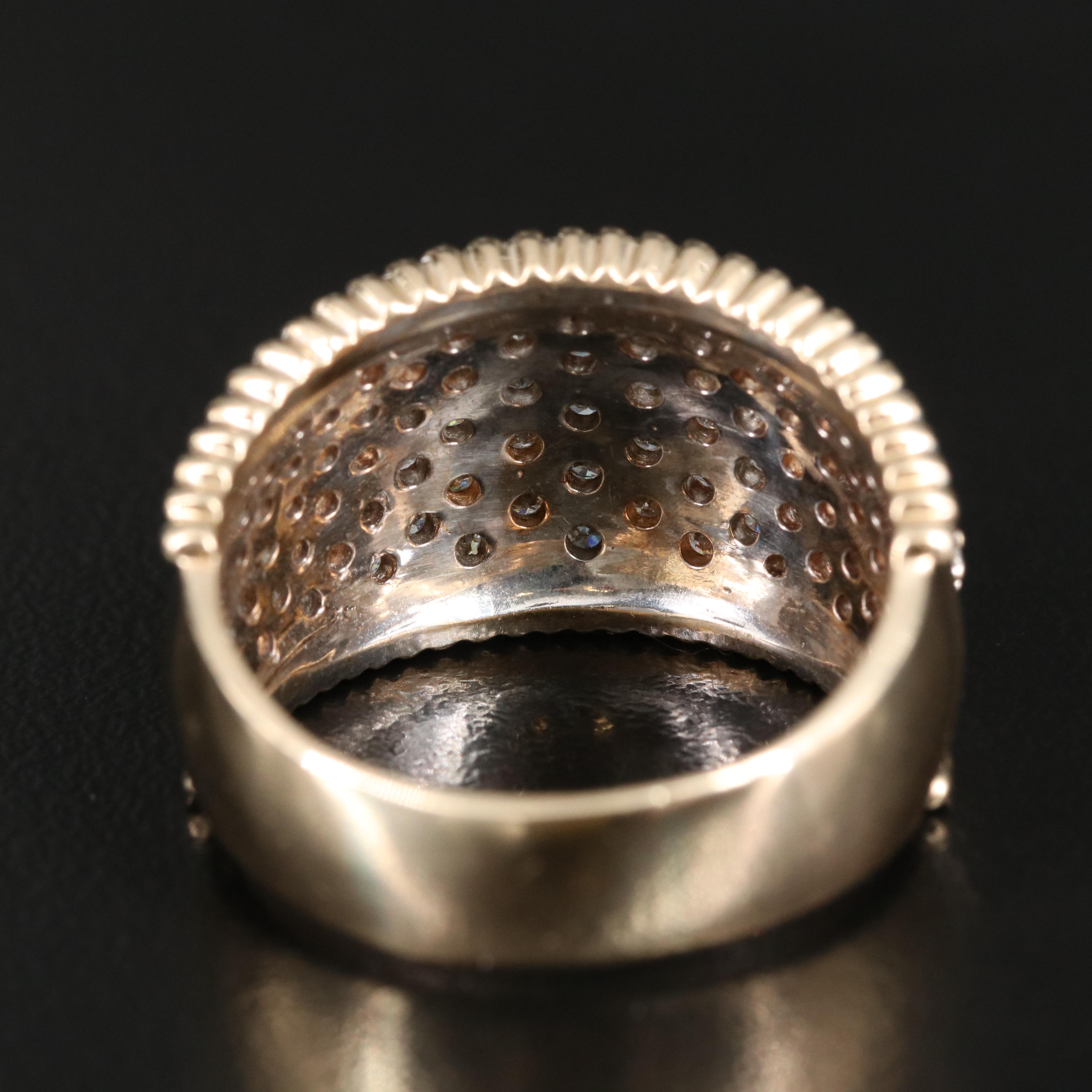 14K Pavé  2.02 CTW Diamond Band