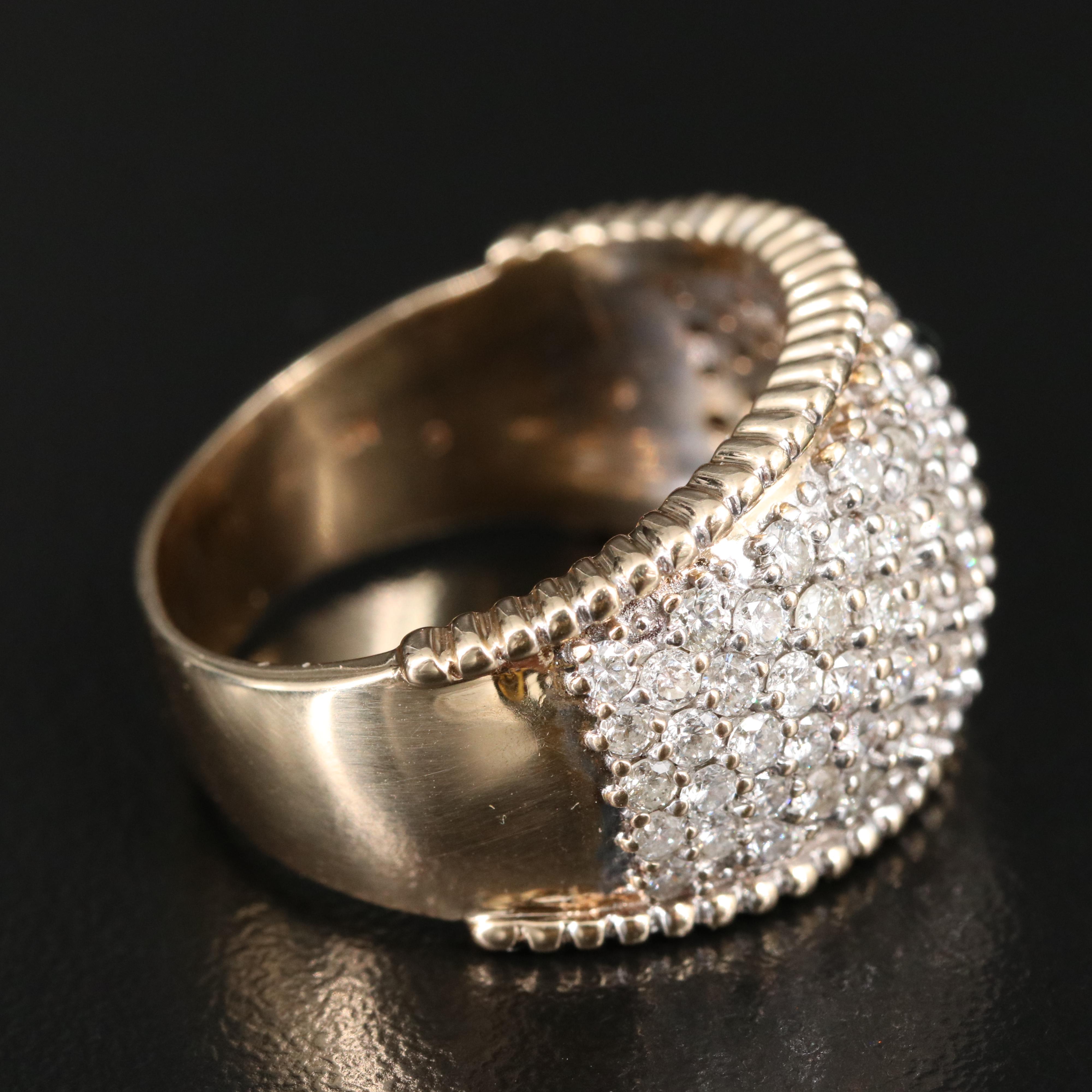 14K Pavé  2.02 CTW Diamond Band