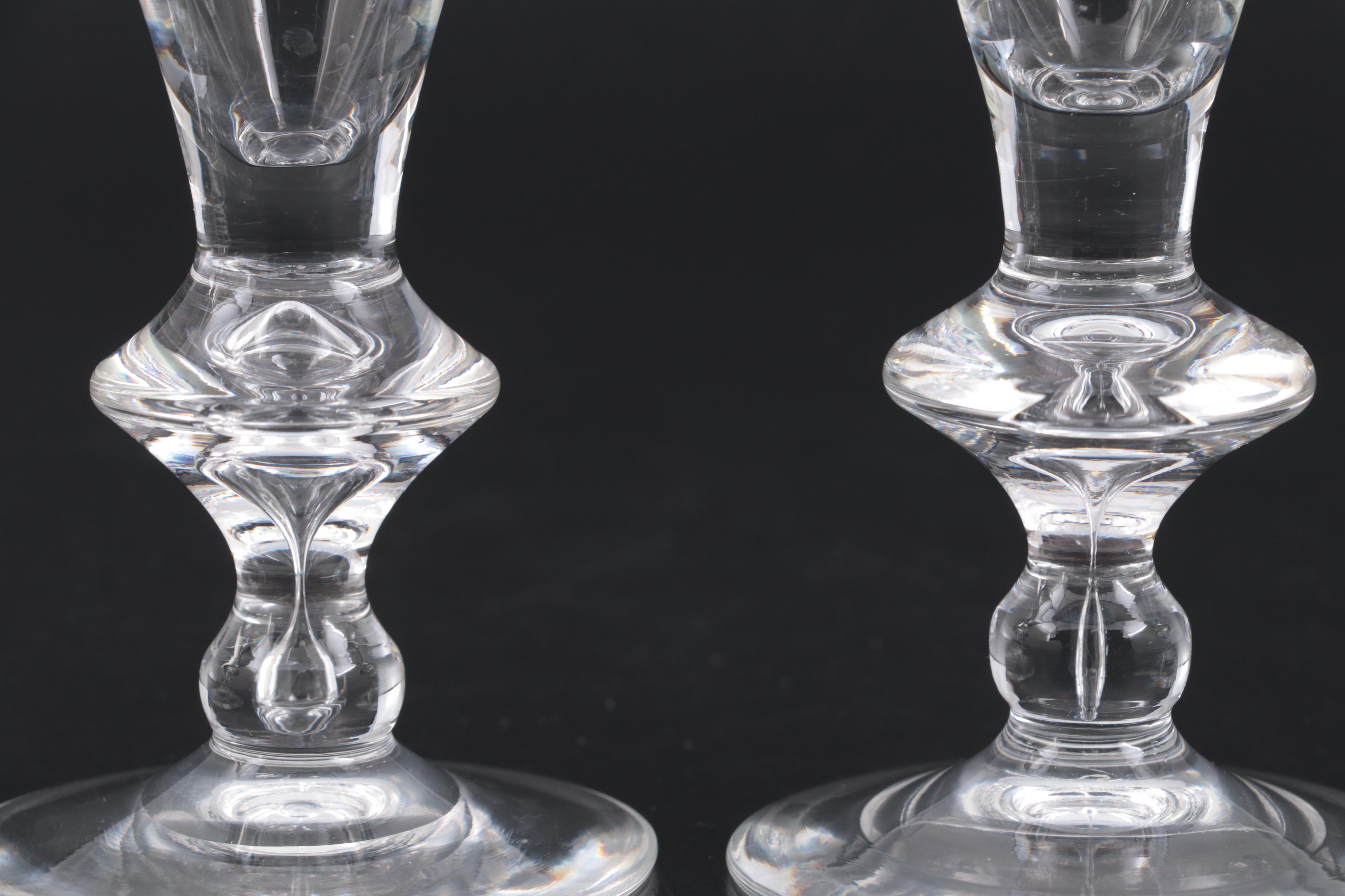 Steuben Wine Glasses for Marshall Field & Co. Steuben Glass Room