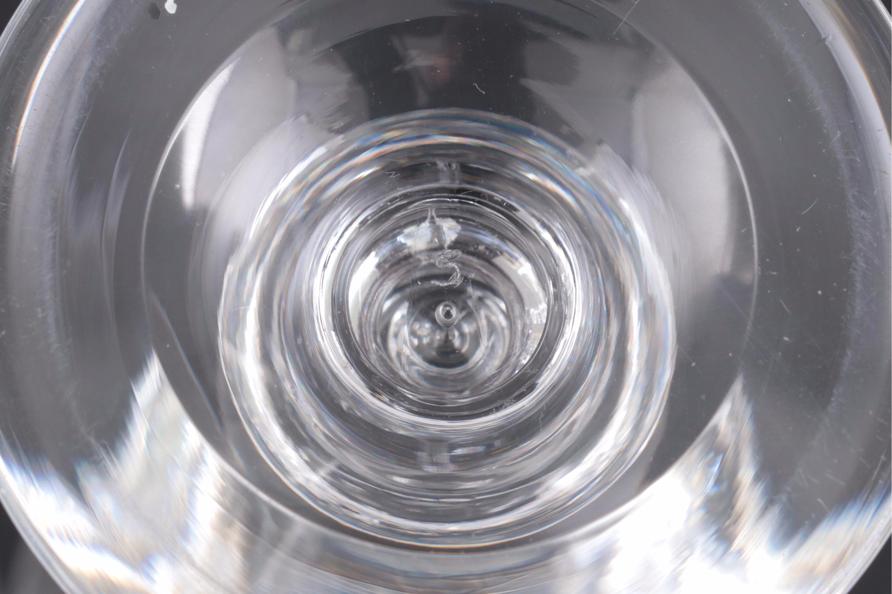 Steuben Wine Glasses for Marshall Field & Co. Steuben Glass Room