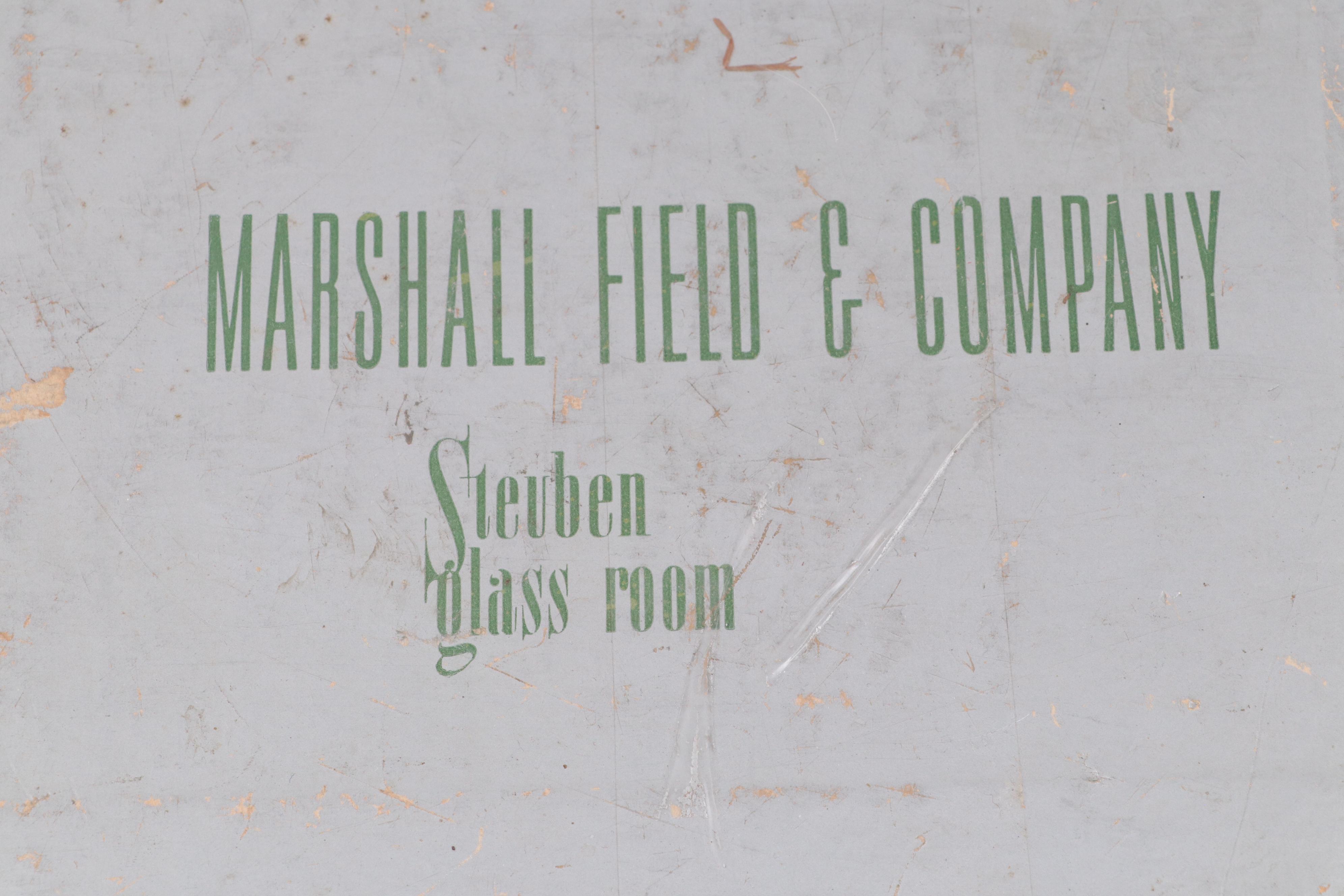 Steuben Wine Glasses for Marshall Field & Co. Steuben Glass Room