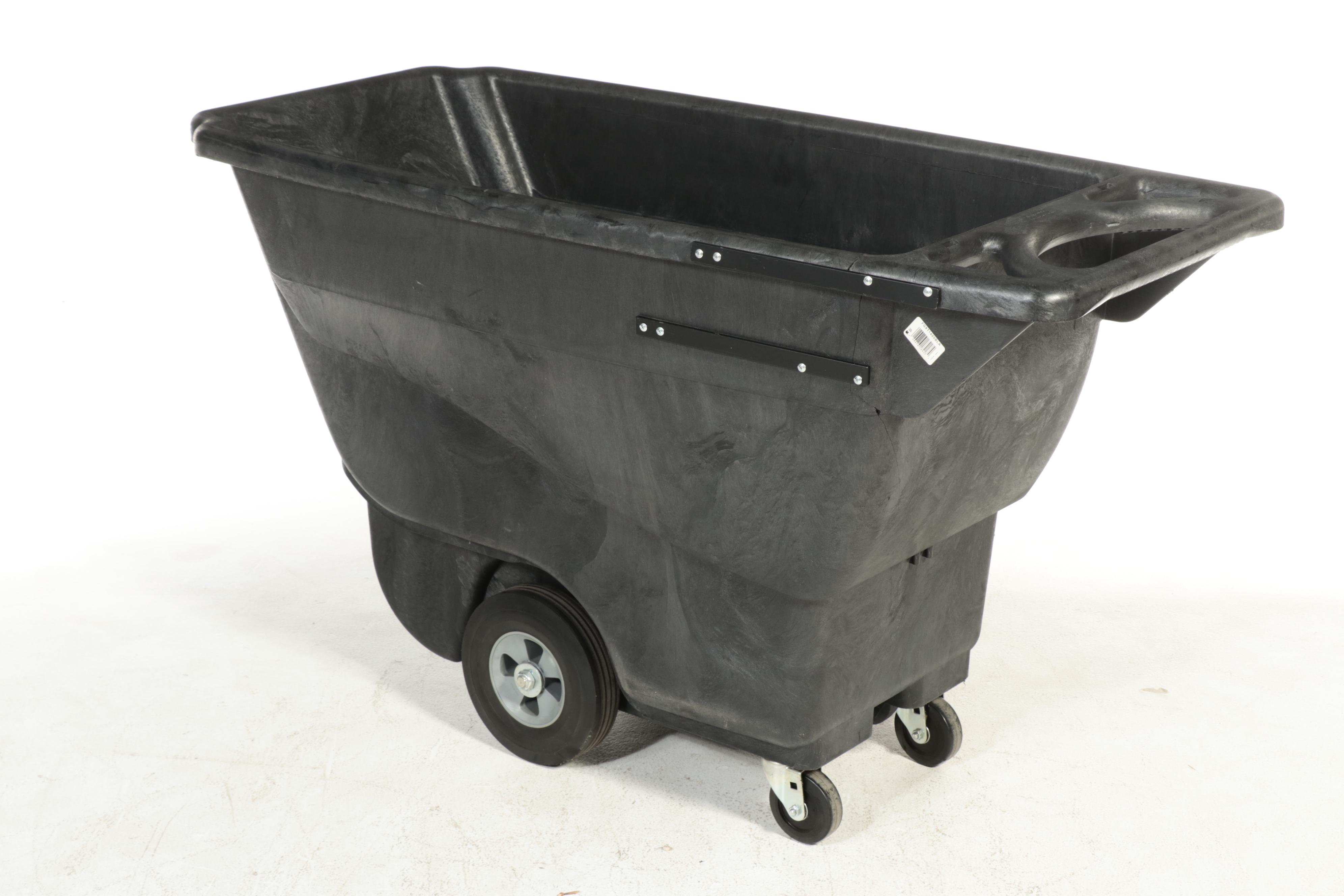 Rubbermaid Commercial Plastic Trash Cart