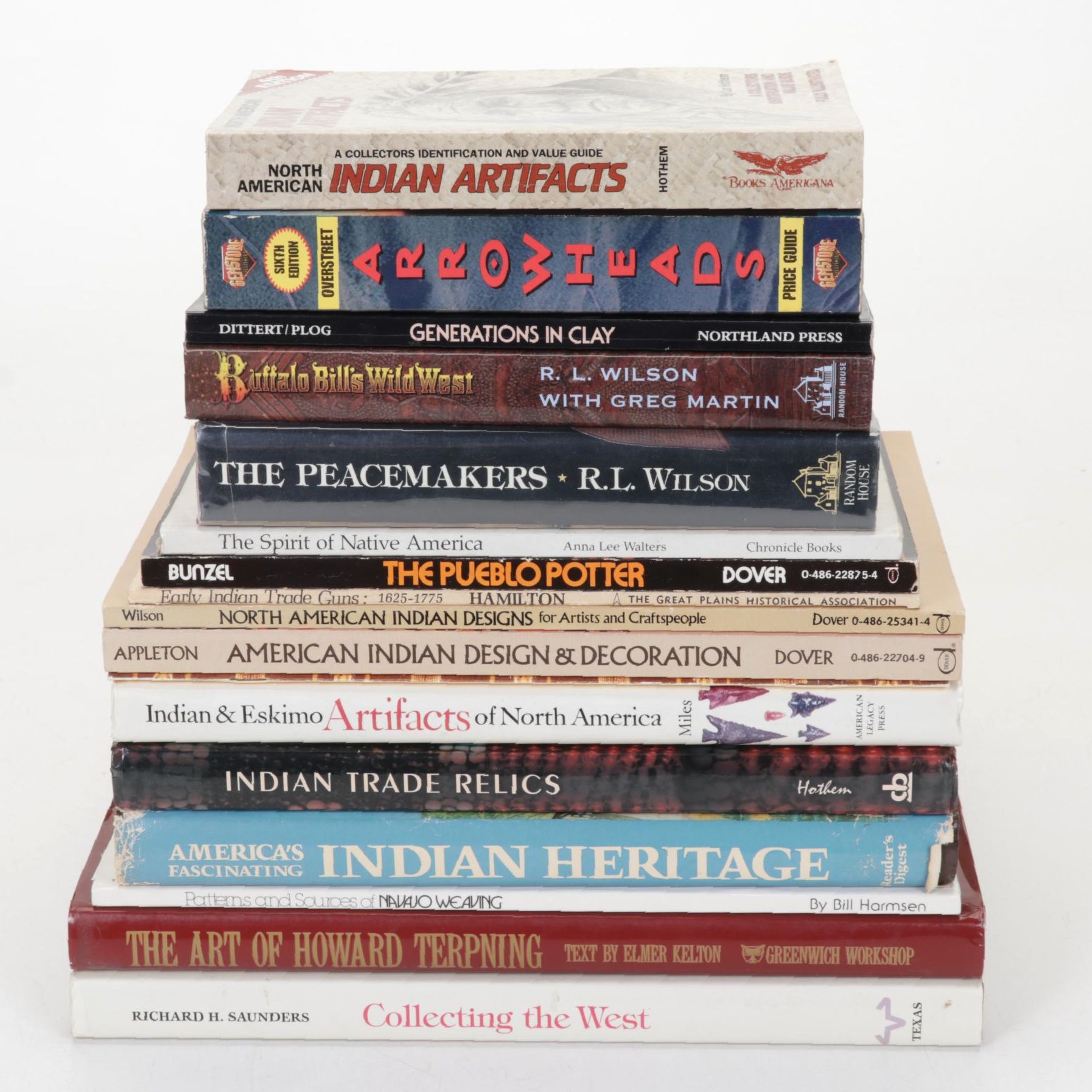 Native American and Old West History and Reference Book Collection