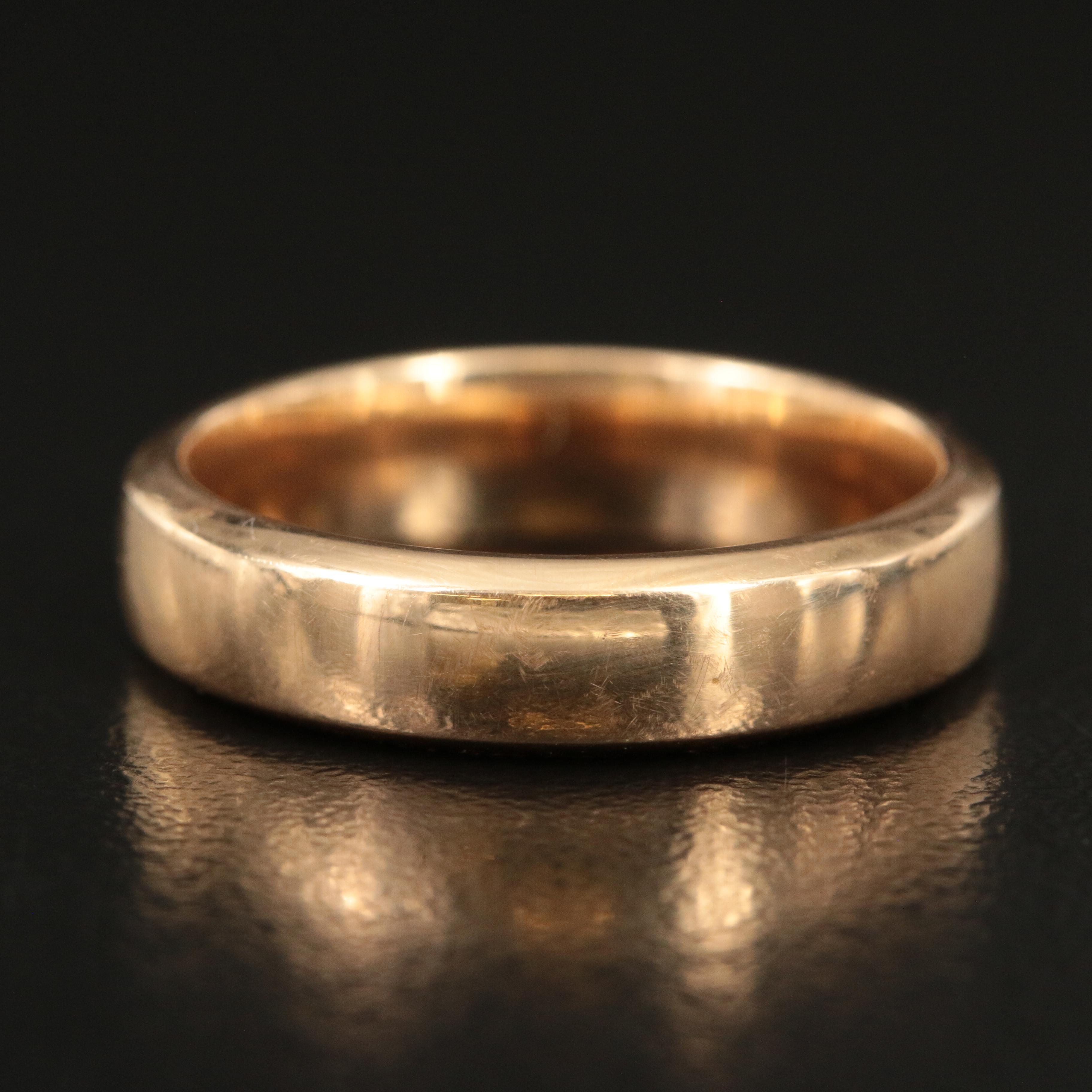 Van Cleef & Arpels 18K Rose Gold Band