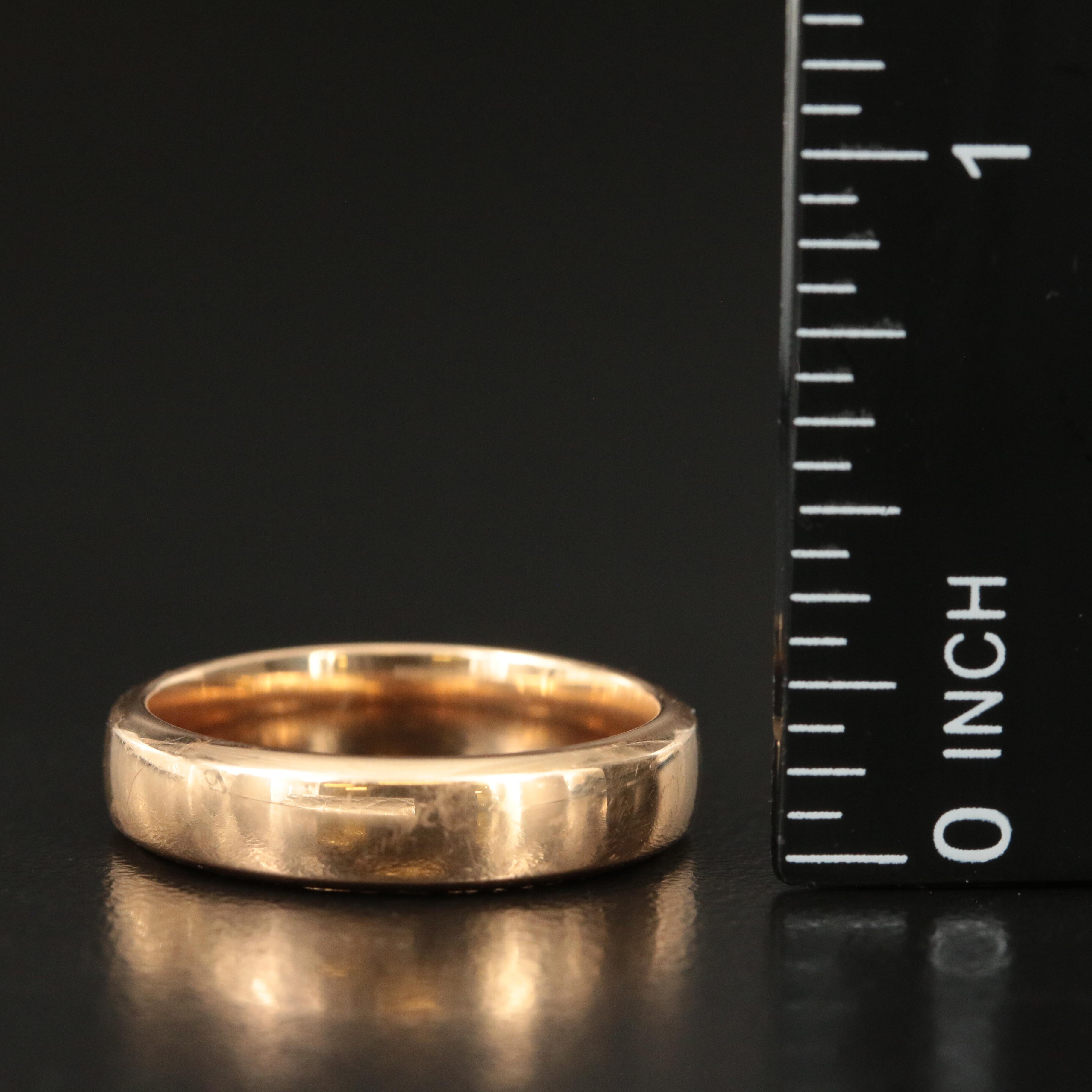 Van Cleef & Arpels 18K Rose Gold Band