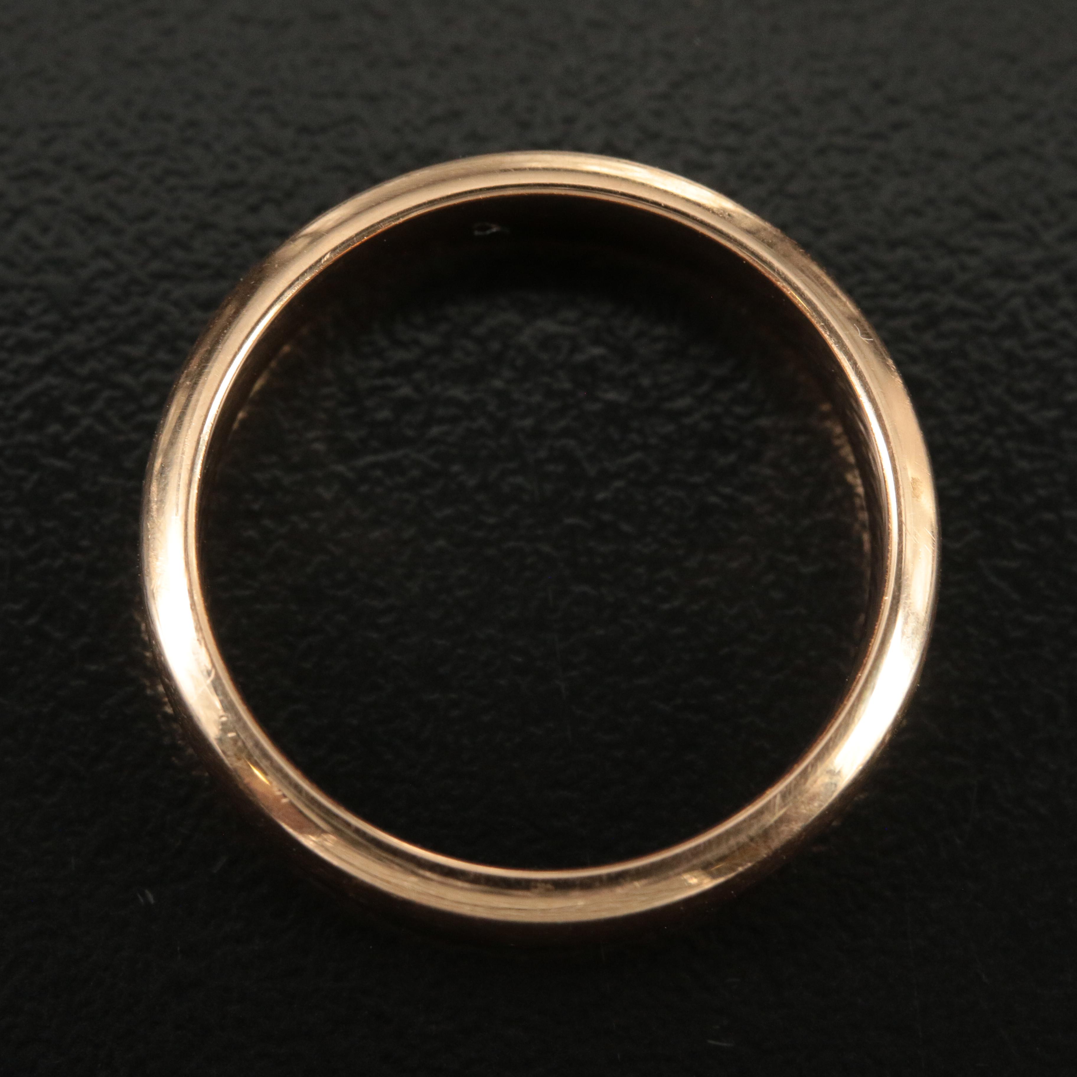 Van Cleef & Arpels 18K Rose Gold Band