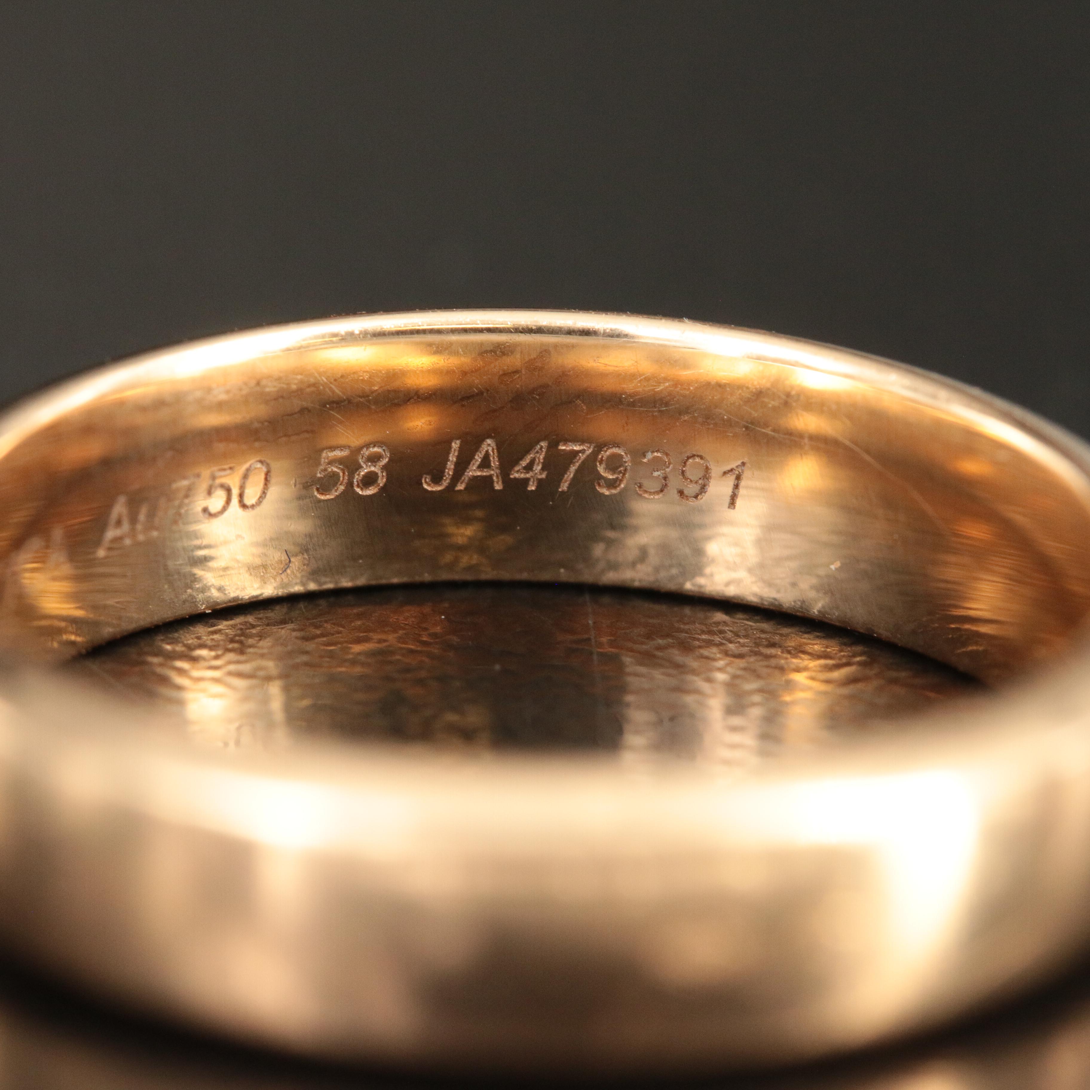 Van Cleef & Arpels 18K Rose Gold Band