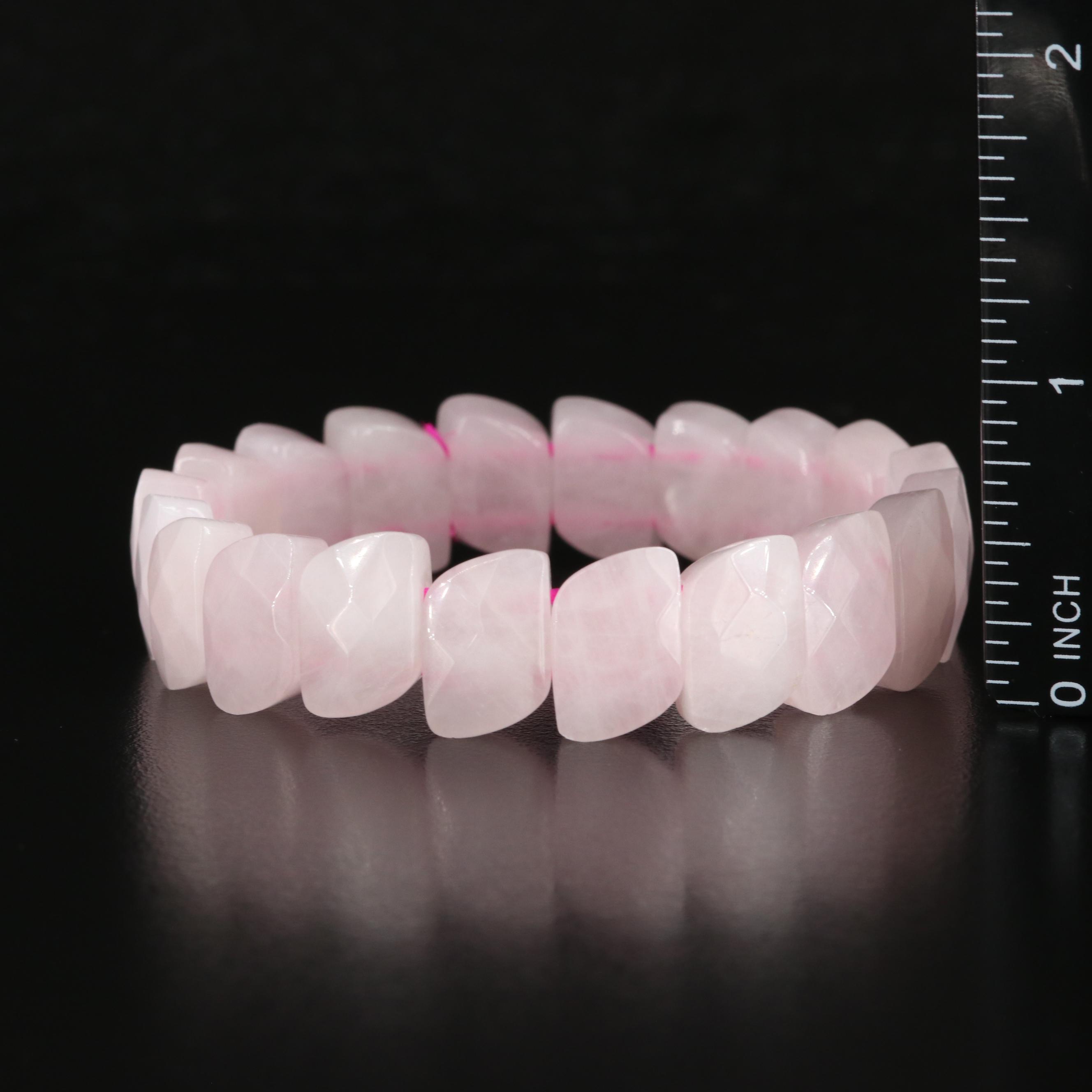 Assorted Bracelets Featuring Rose Quartz, Kyanite and Jasper