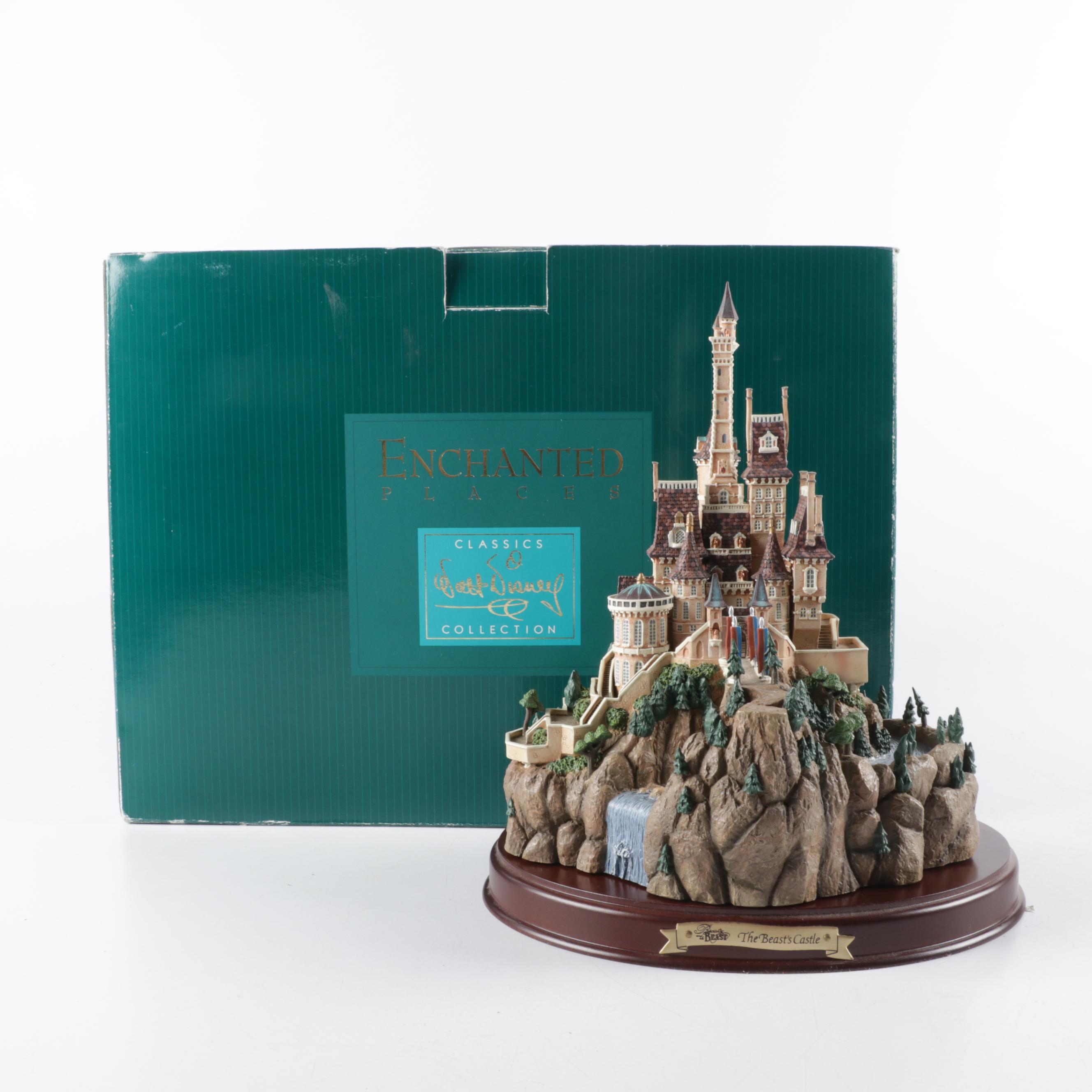 Walt Disney Classics Collection Beauty and The Beast Ceramic Figurines