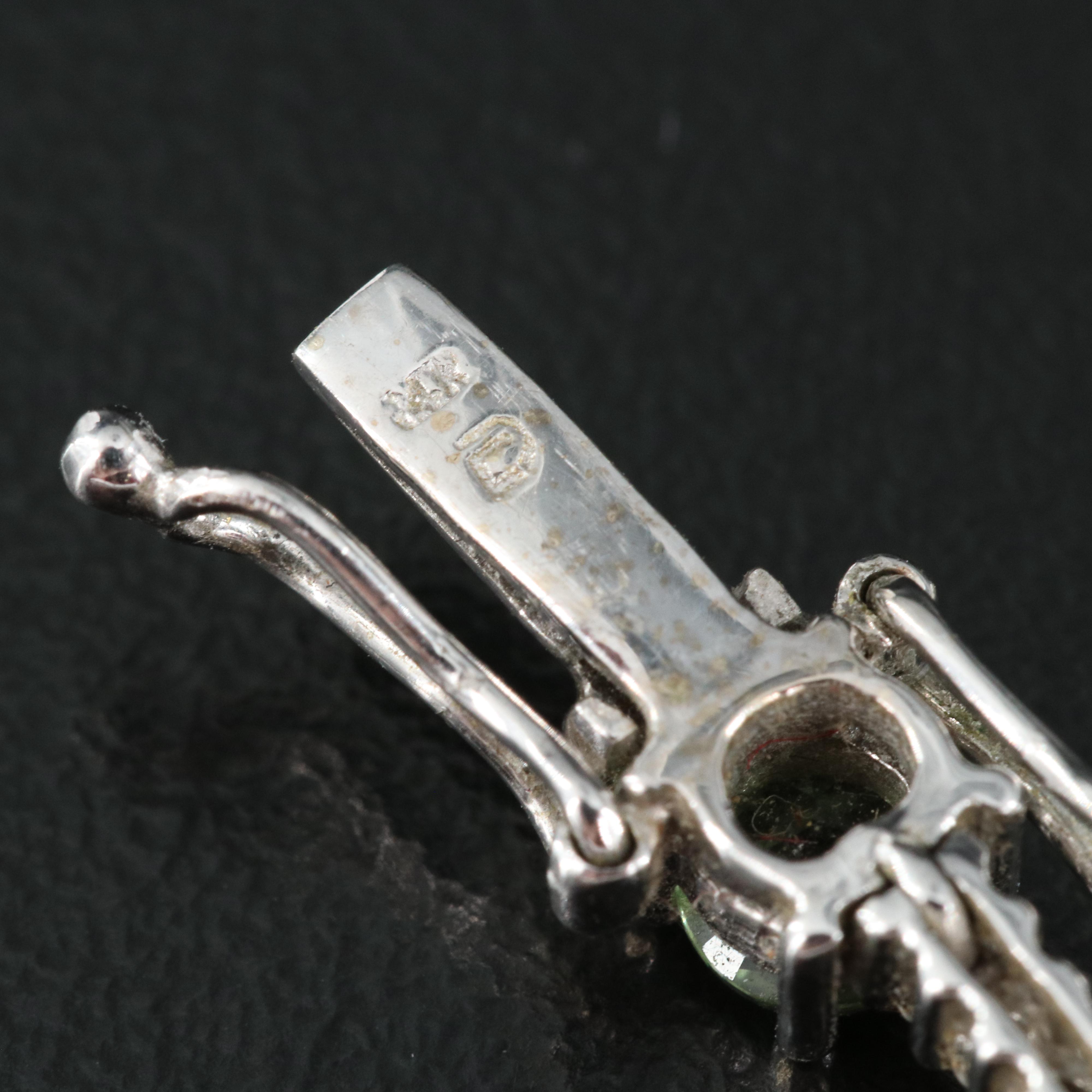 14K Rainbow Sapphire and Diamond Bracelet