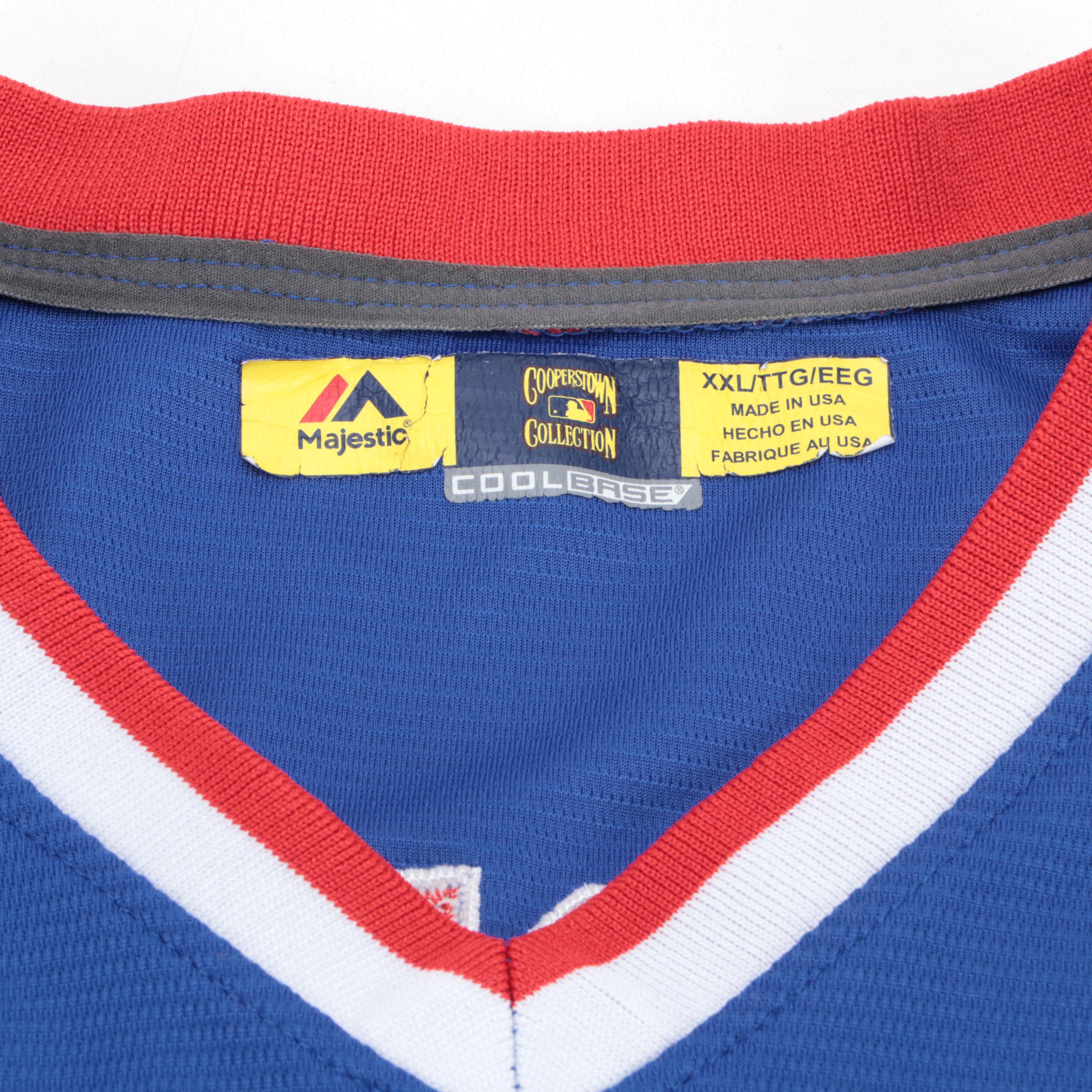 Jon Lester Chicago Cubs Cooperstown Collection Majestic Stitched Baseball Jersey