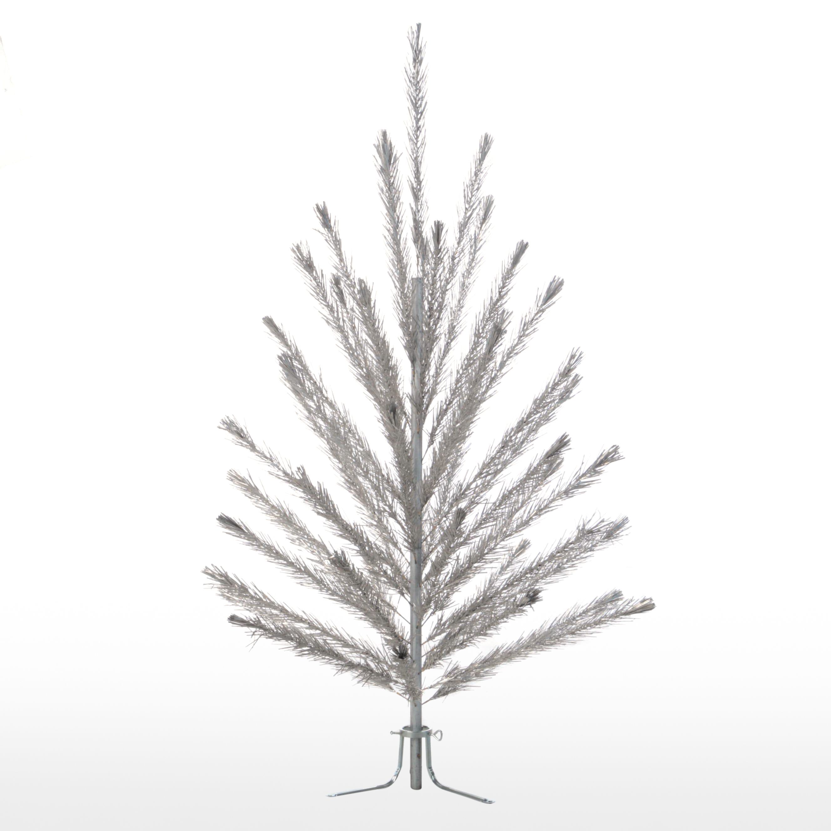 Aluminum Christmas Tree, Mid to Late 20th Century