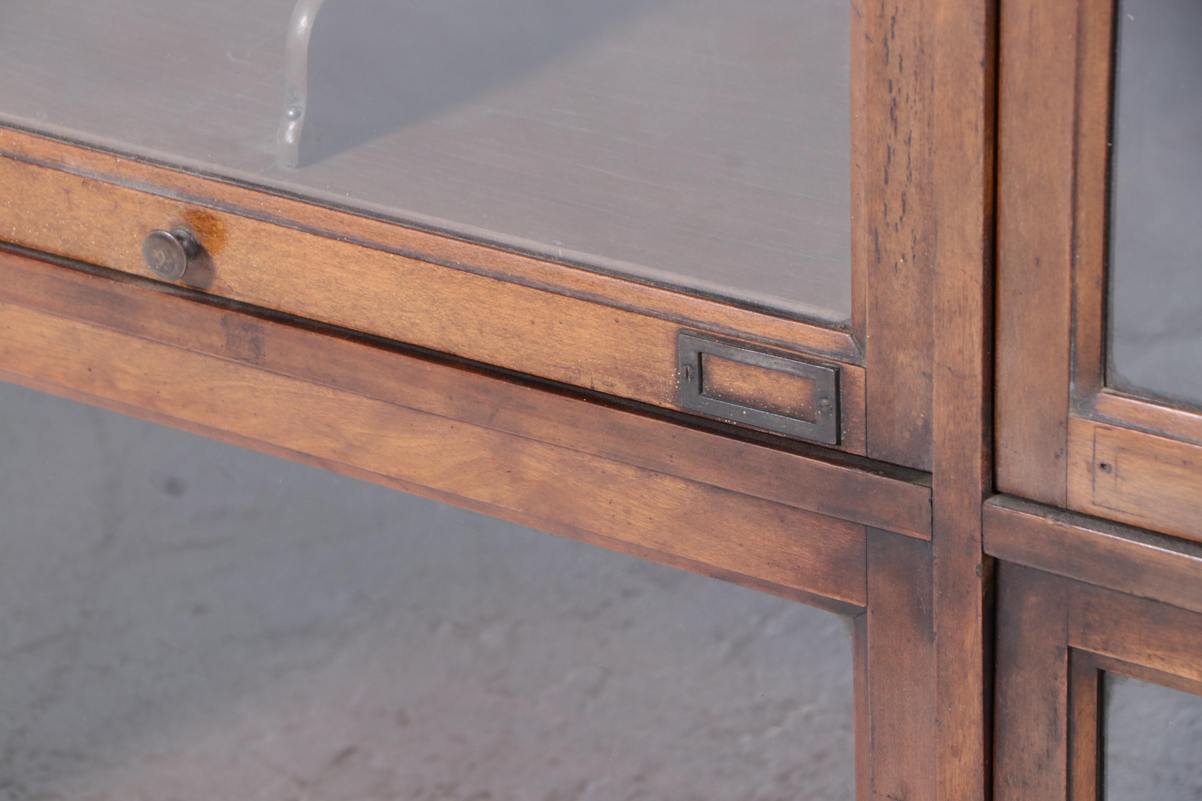 Oak Millinery Cabinet, Early to Mid 20th Century