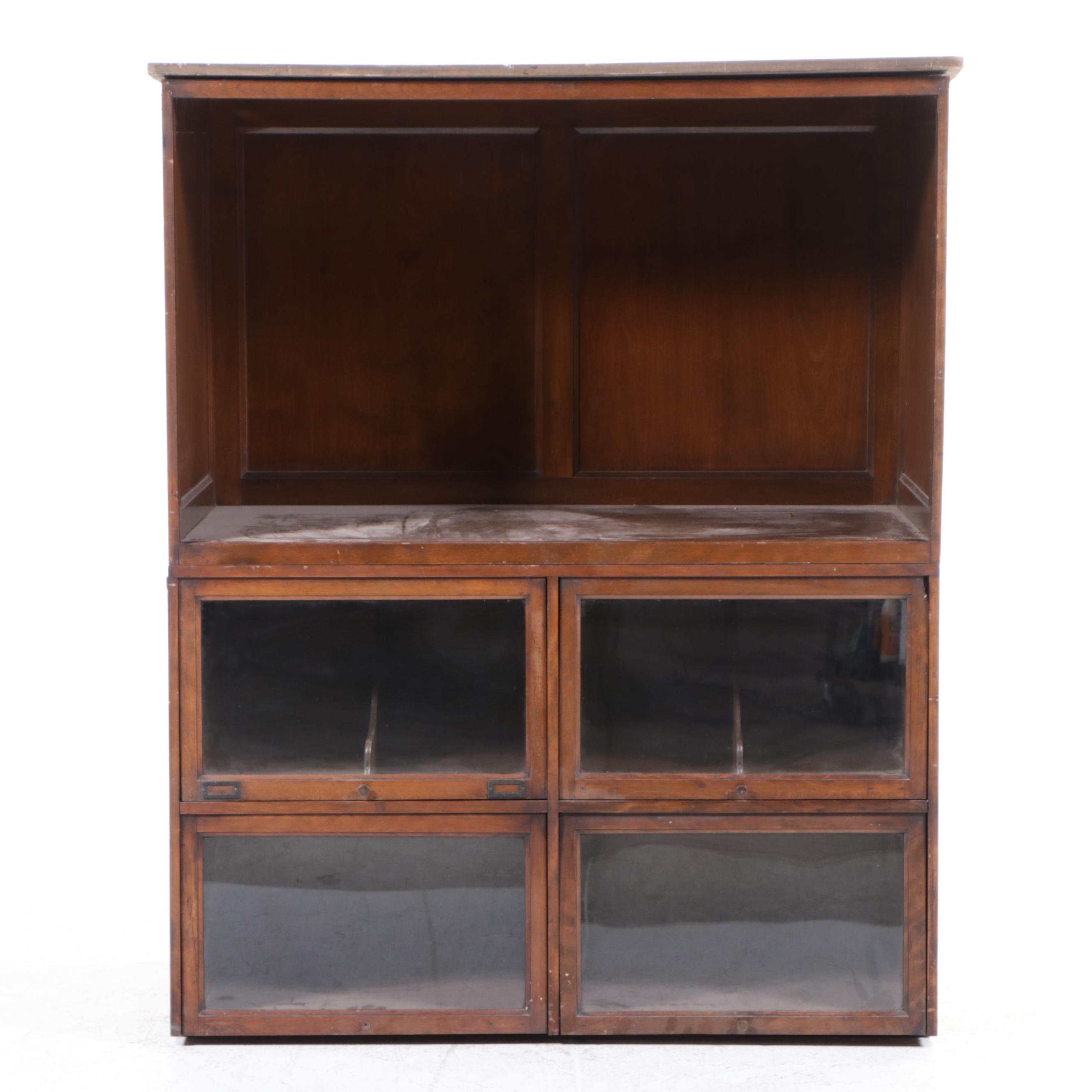 Oak Millinery Cabinet, Early to Mid 20th Century