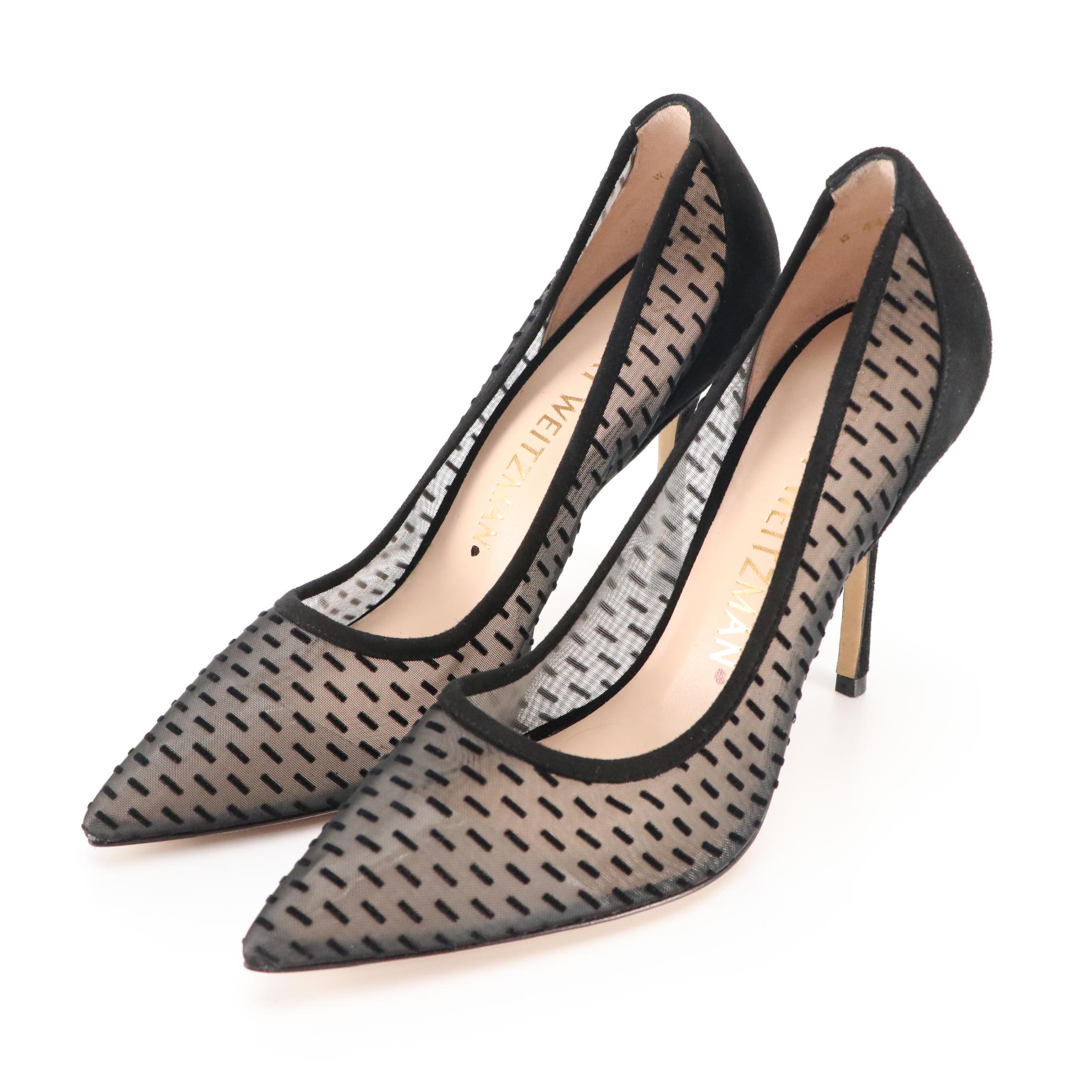 stuart weitzman pointed toe pumps