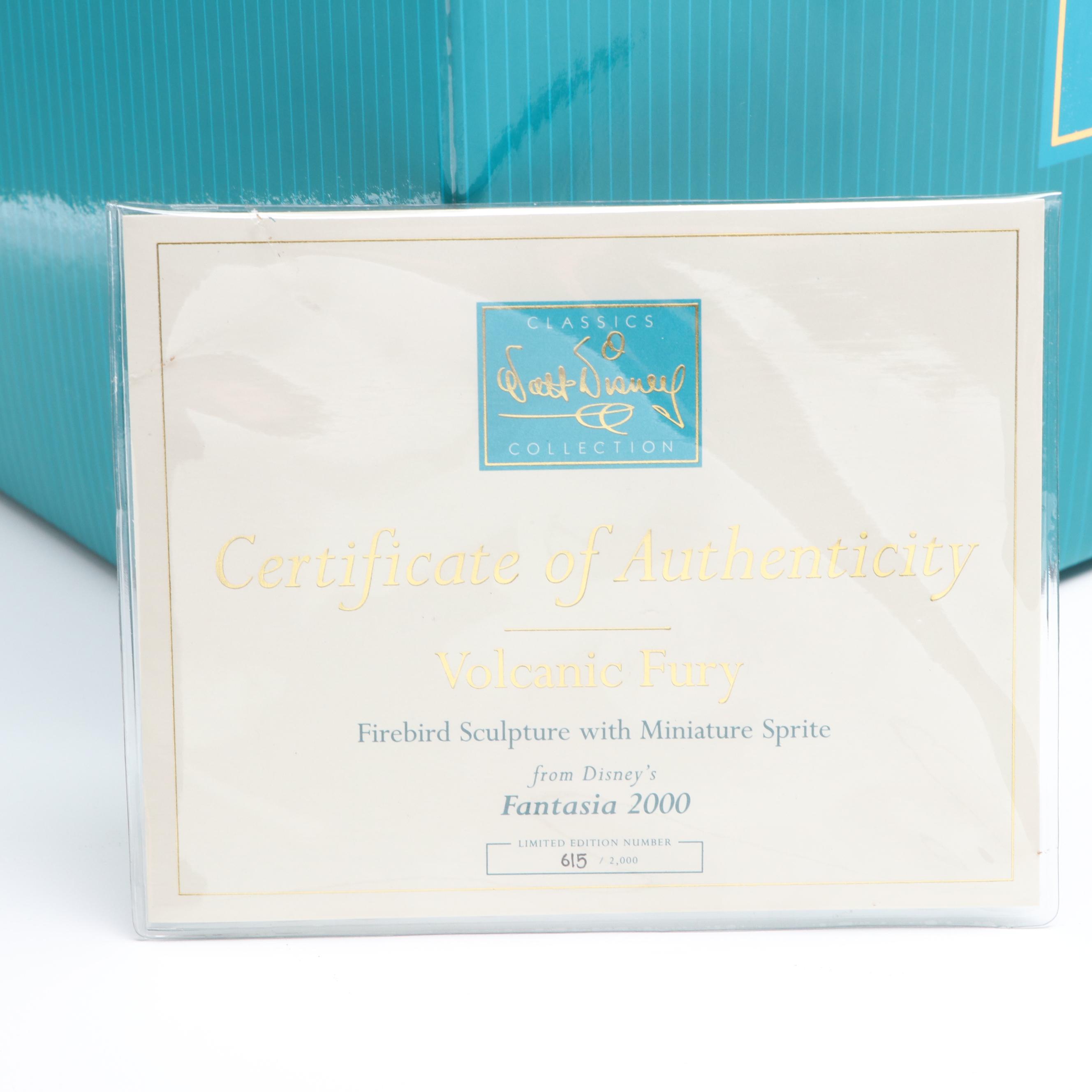 Walt Disney Classics Collection "Fantasia 2000" and "Fantasia" Ceramic Figures