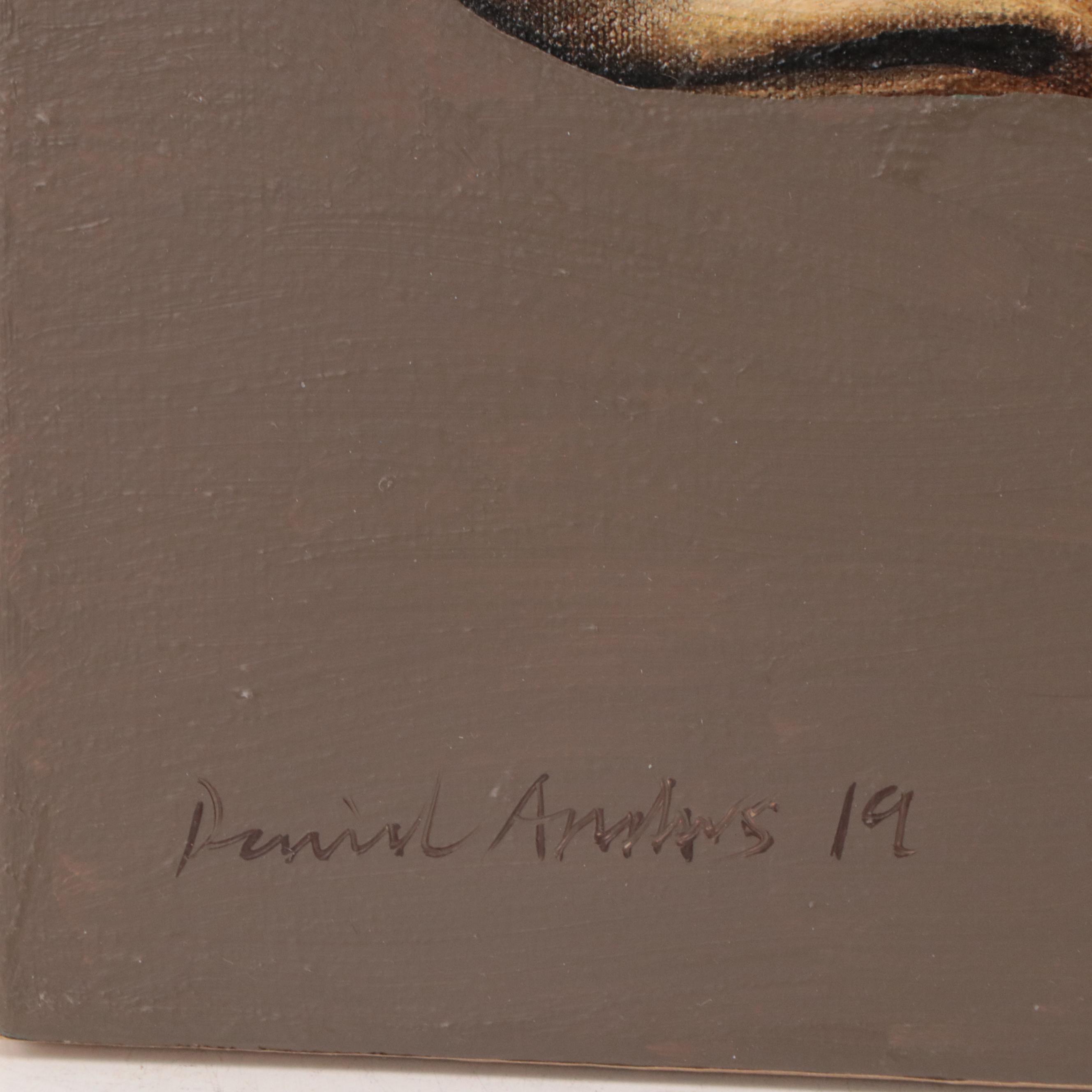 David Andrews Oil Painting "The Hound," 2019