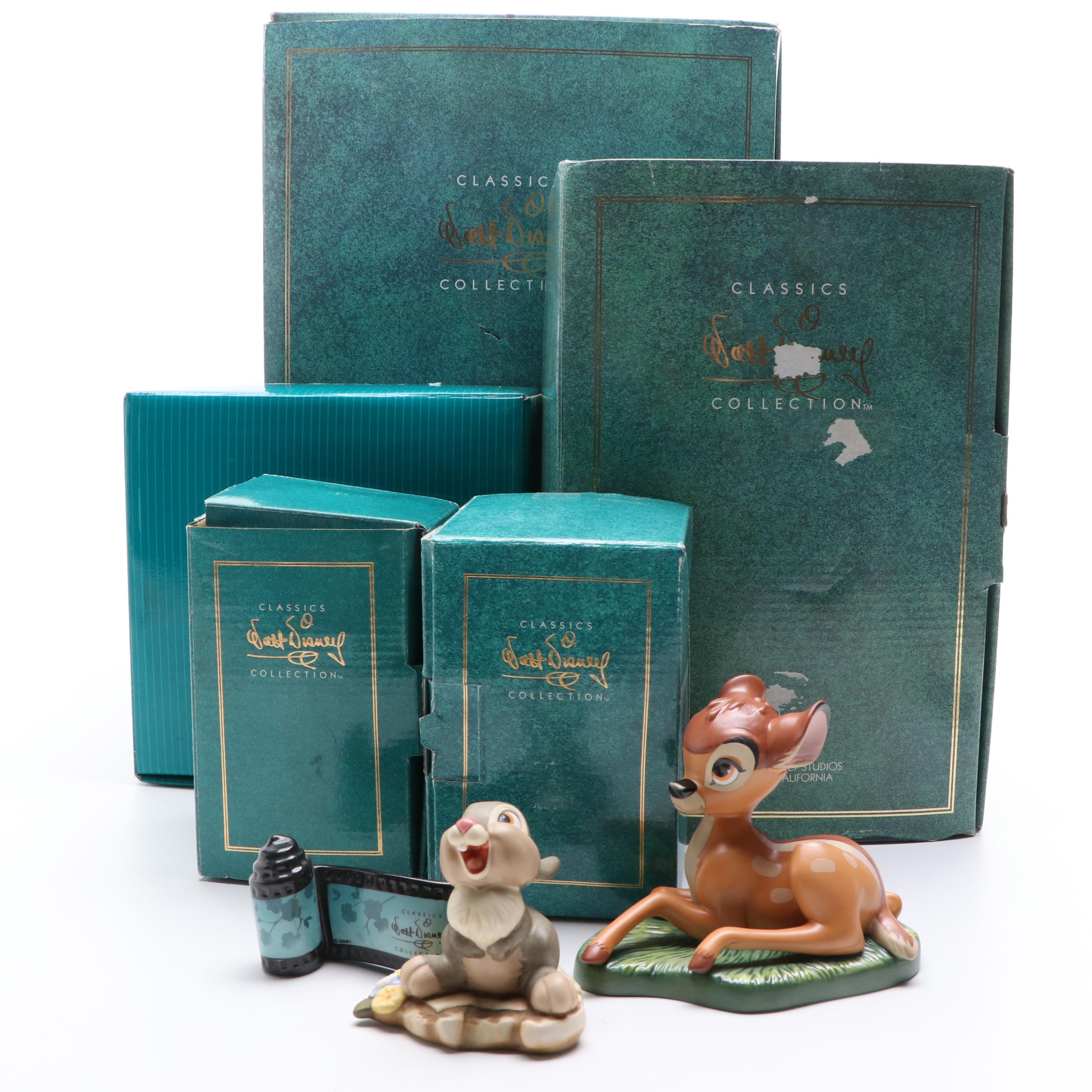 Walt Disney Classics Collection "Bambi" Ceramic Figurines