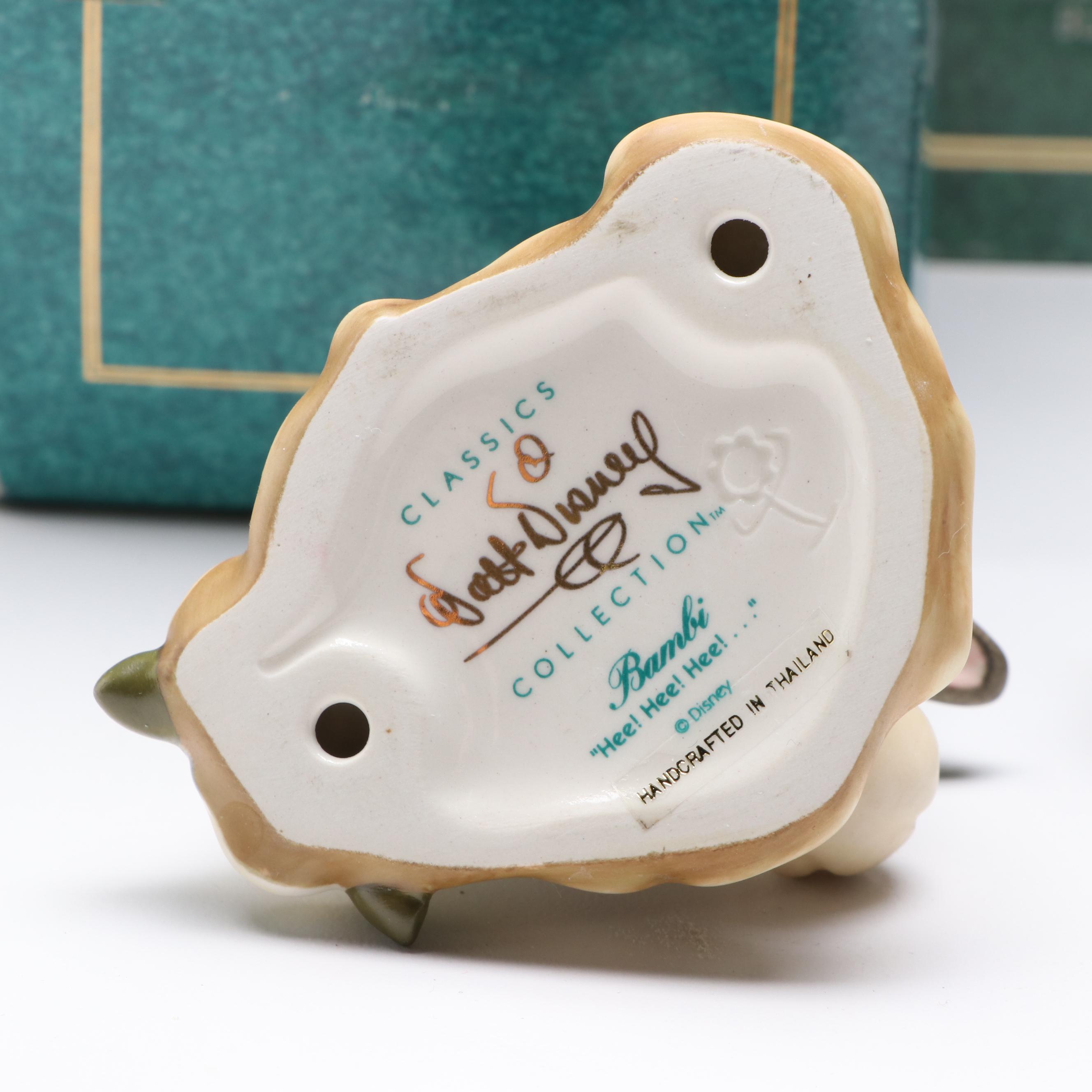 Walt Disney Classics Collection "Bambi" Ceramic Figurines