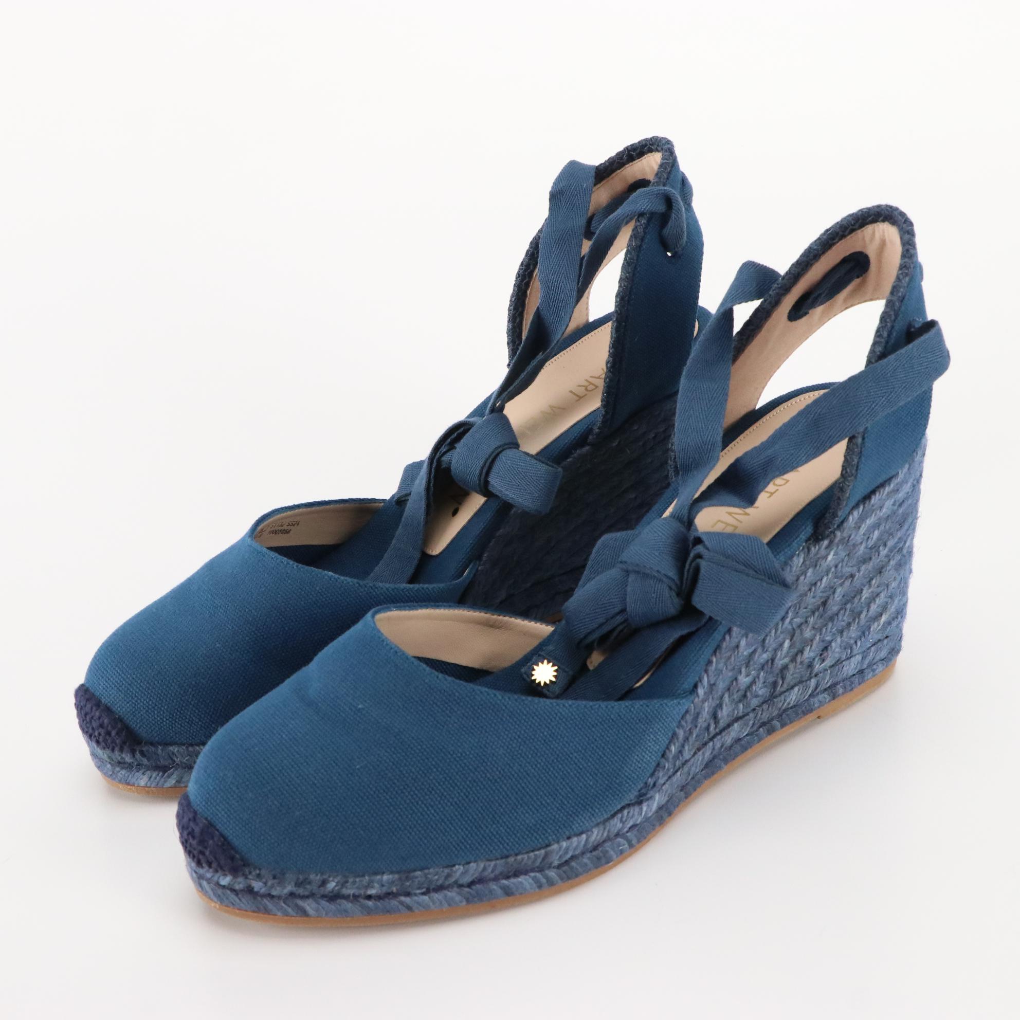 Stuart Weitzman Lexia and Marguerita Espadrille Wedges in Boxes