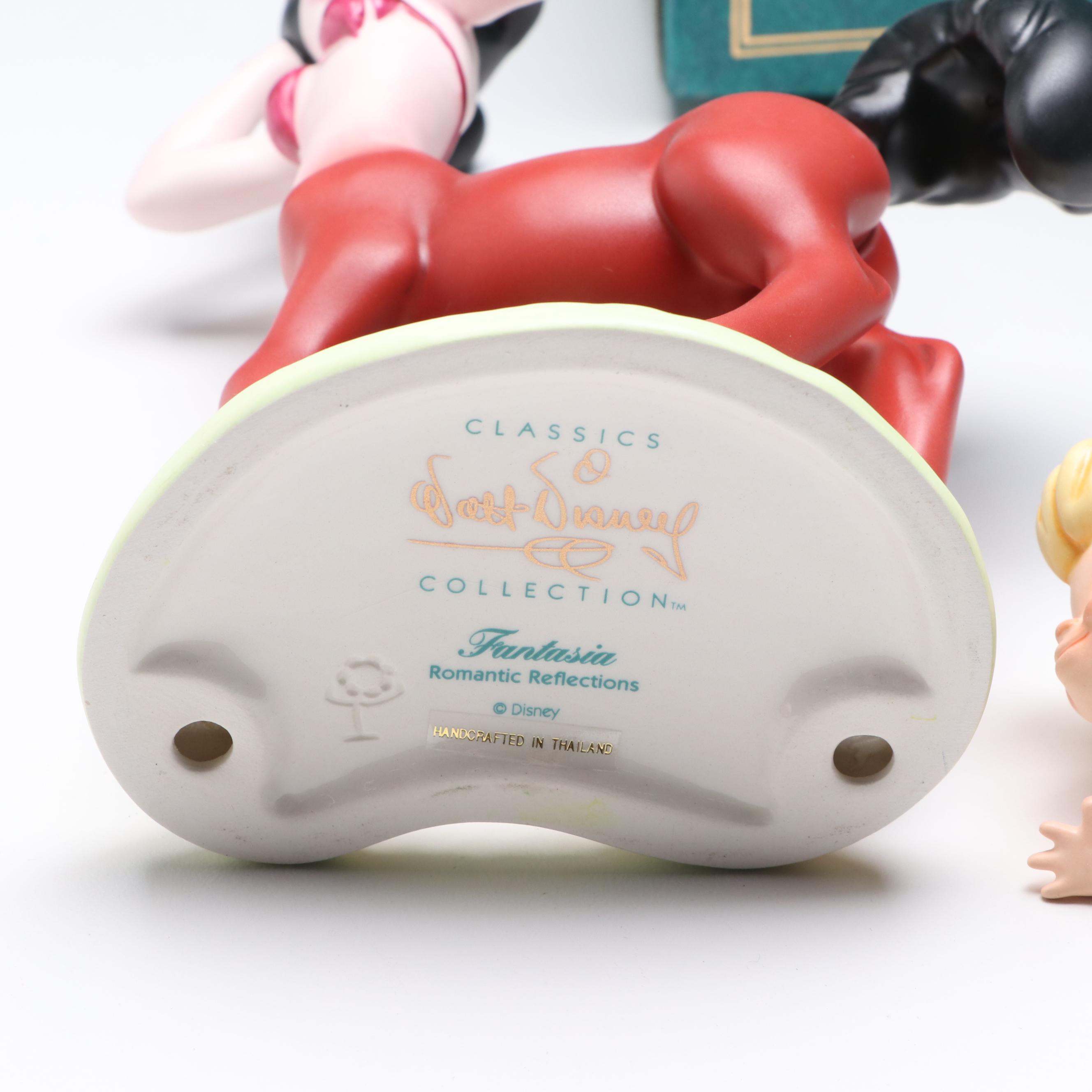 Walt Disney Classics Collection "Fantasia" Ceramic Figurines