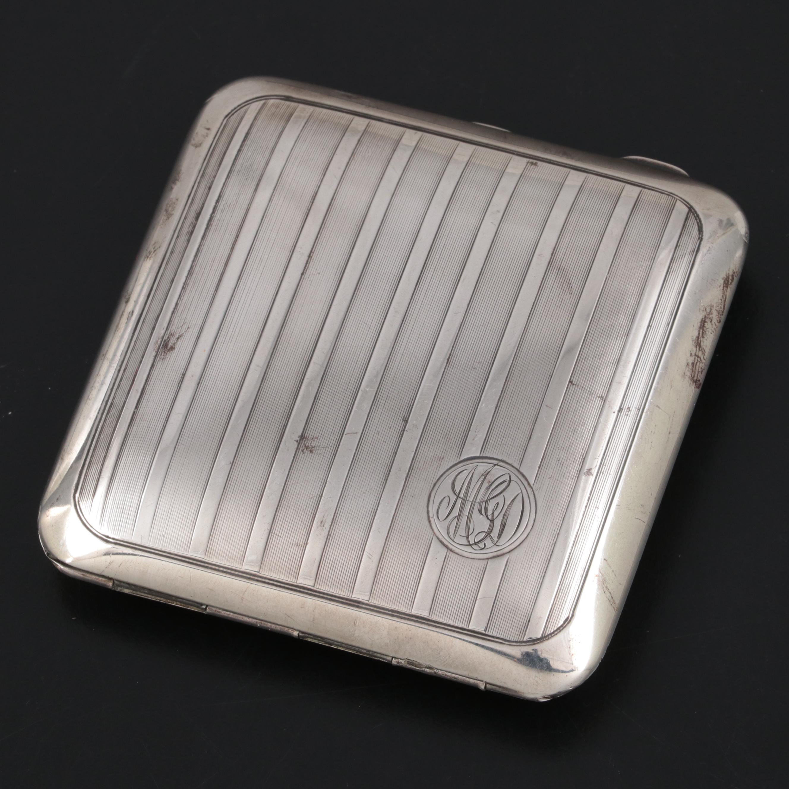 Bailey, Banks & Biddle Sterling Silver Travel Clock