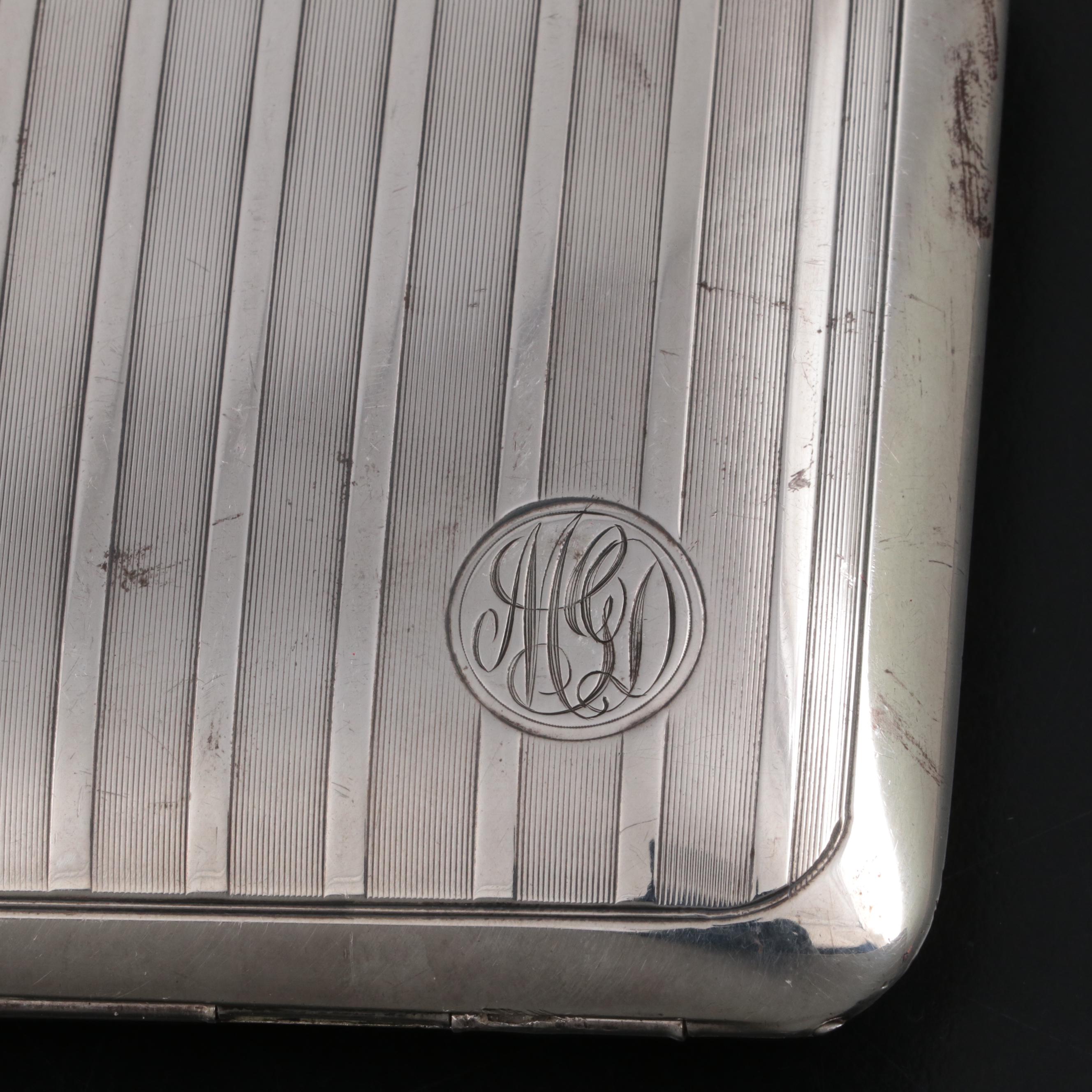 Bailey, Banks & Biddle Sterling Silver Travel Clock