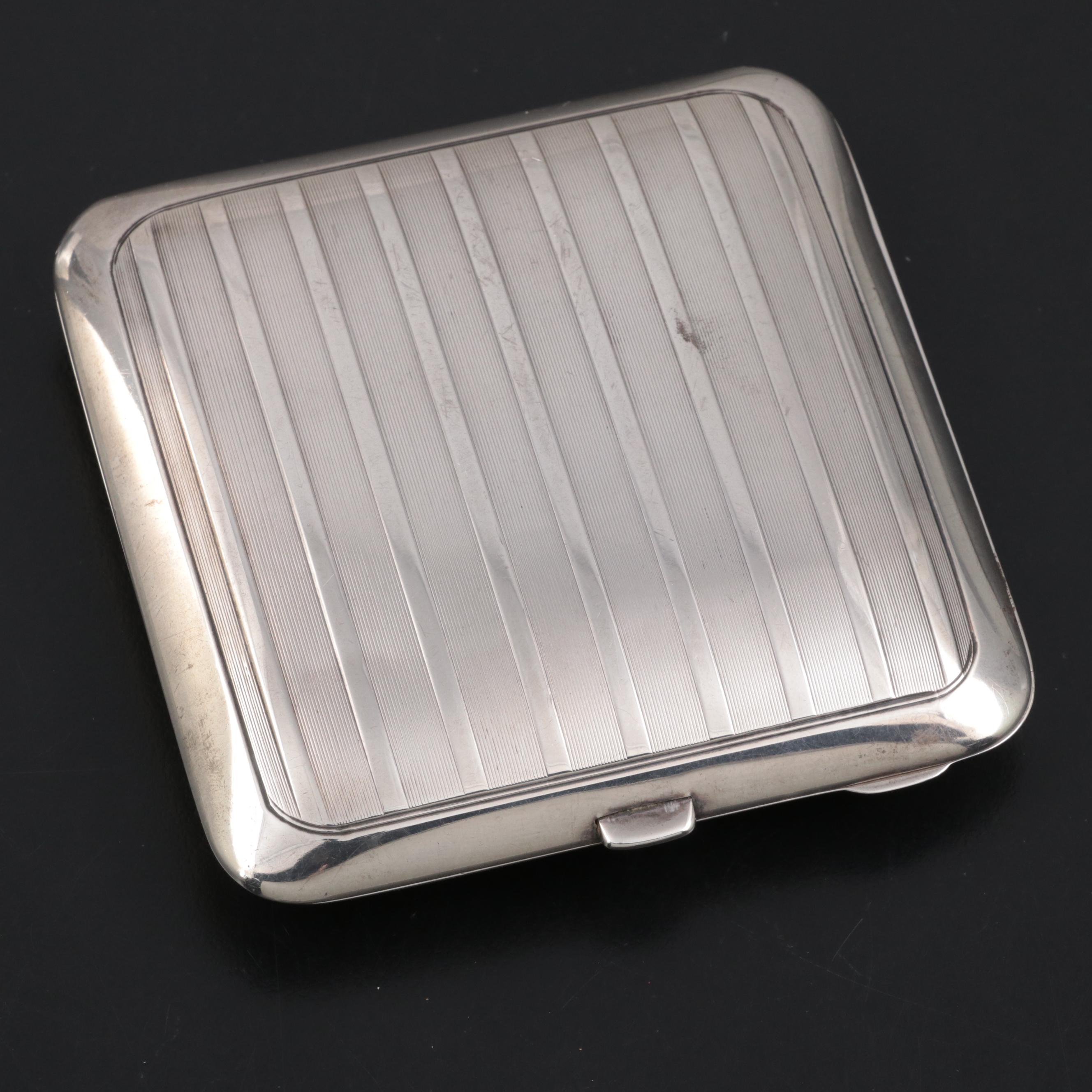 Bailey, Banks & Biddle Sterling Silver Travel Clock