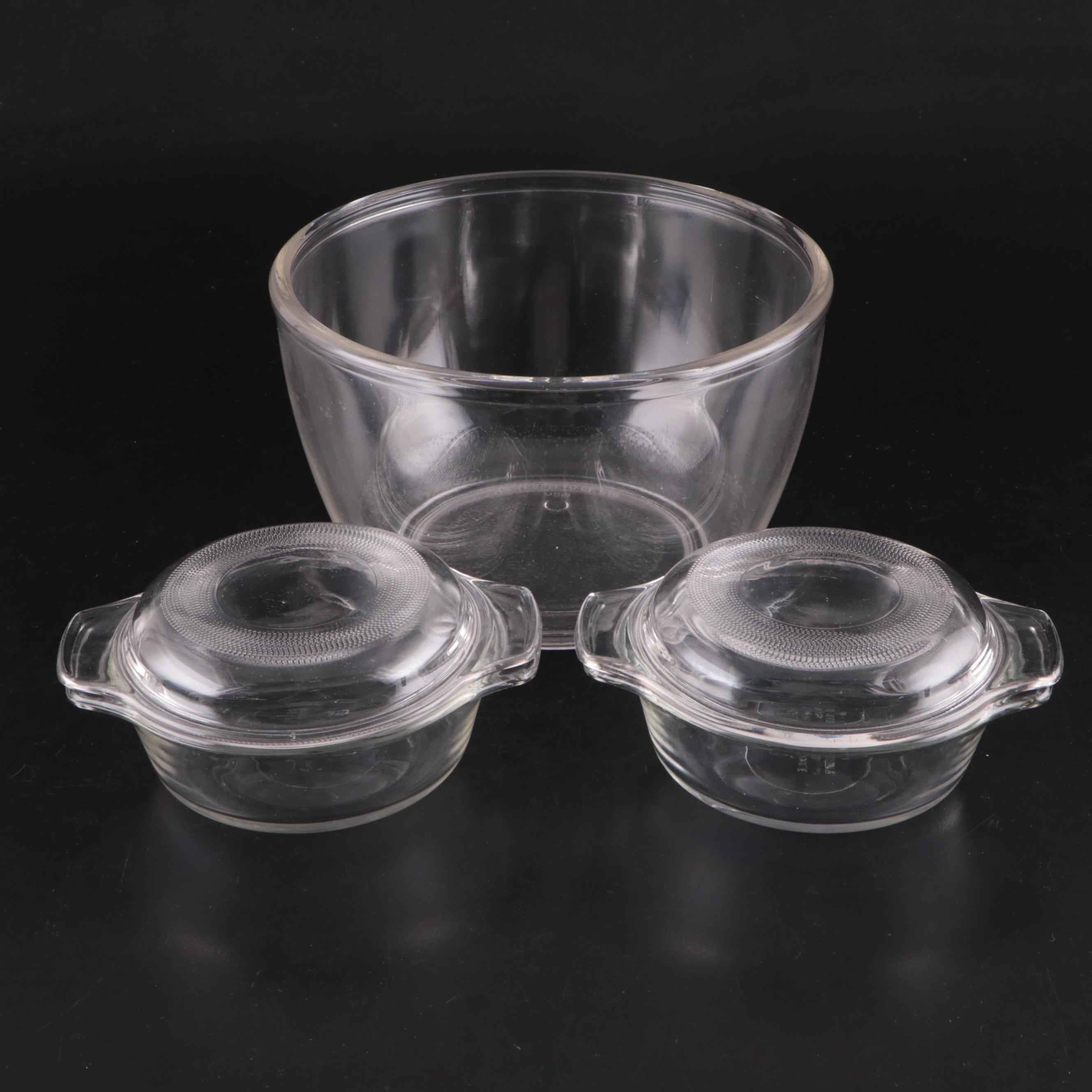 Anchor Hocking "Crystal Clear" Individual Casserole Dishes and More