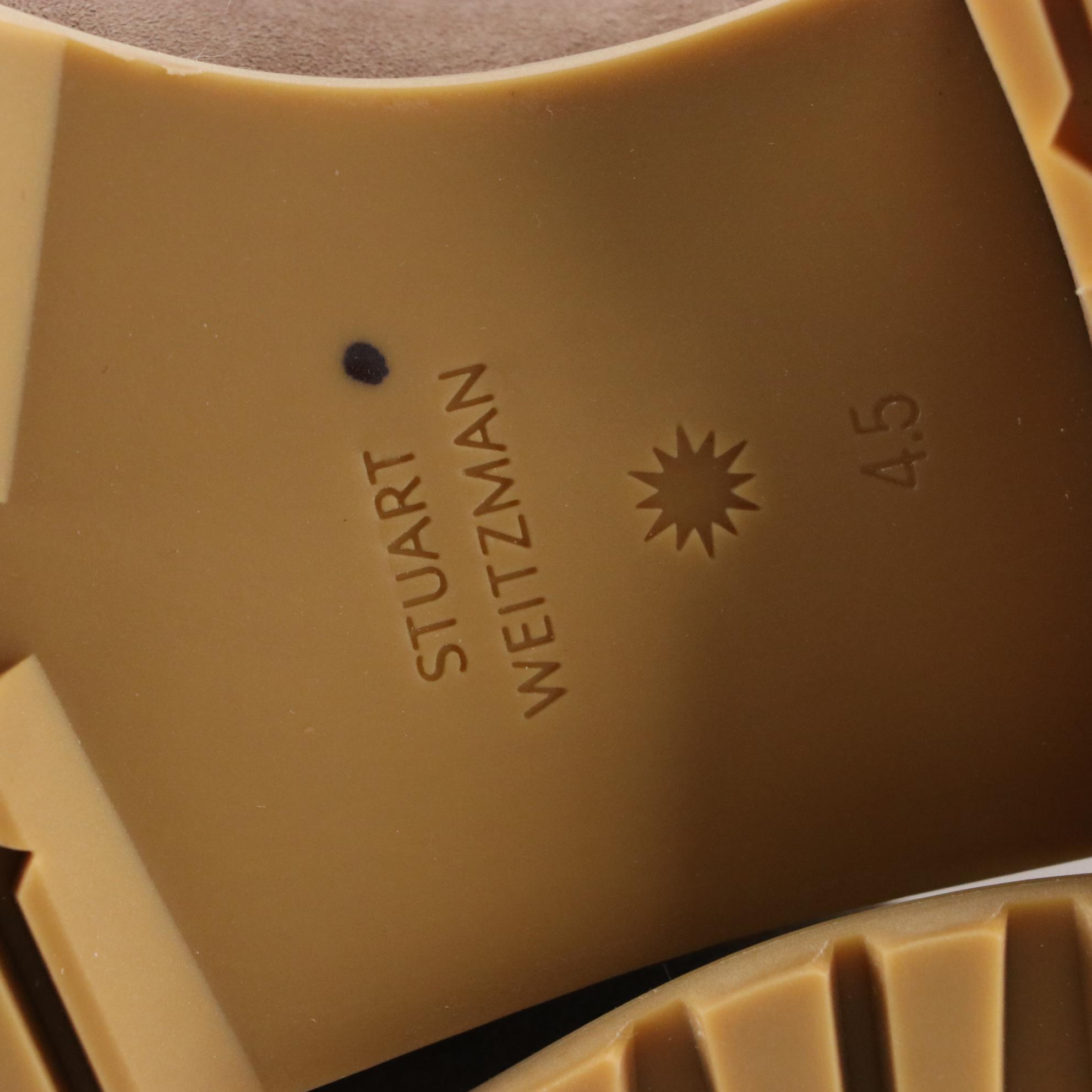 Stuart Weitzman Wedge Espadrille Sandals and Knee High Suede Boots, New in Box