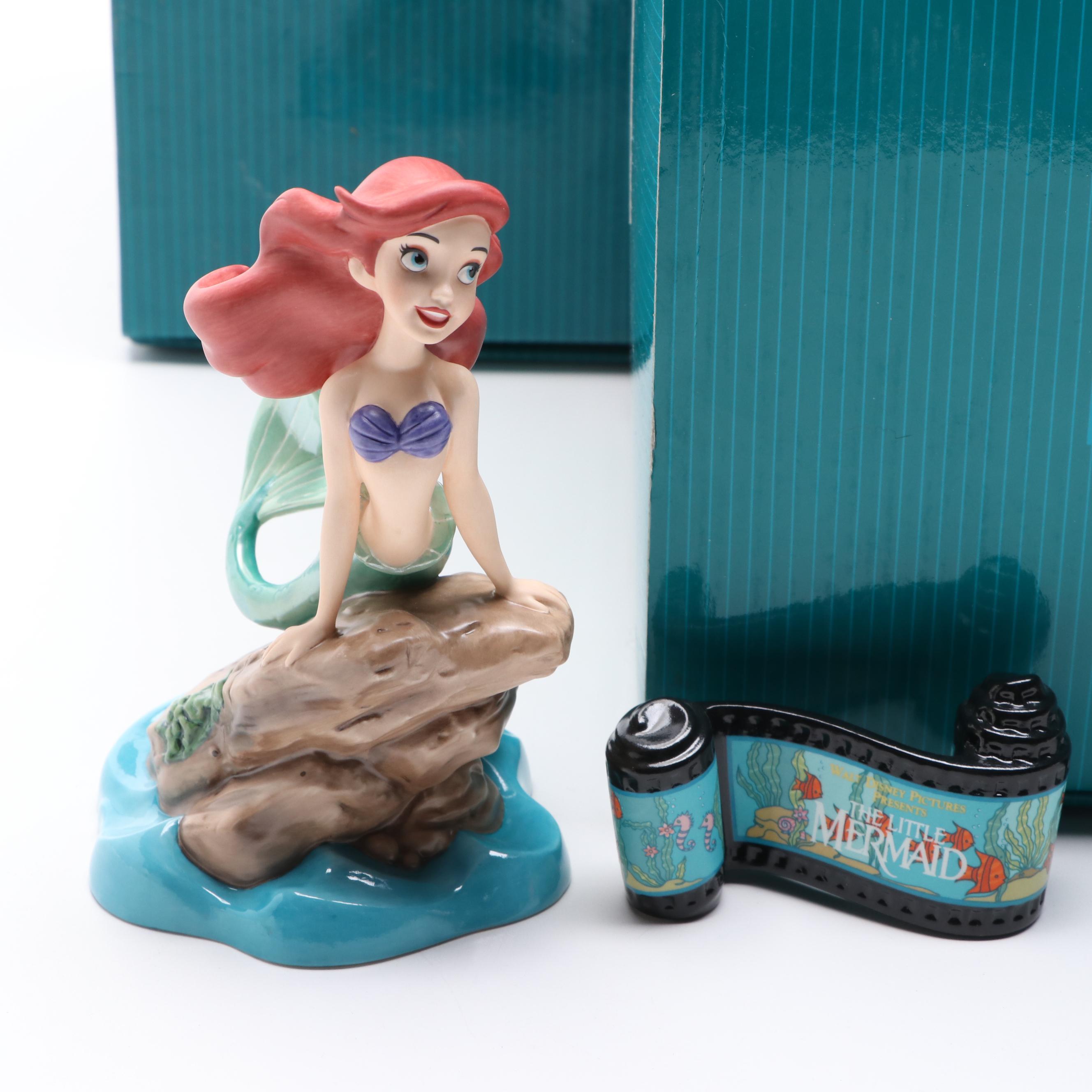 Walt Disney Classics Collection "The Little Mermaid" Ceramic Figurines