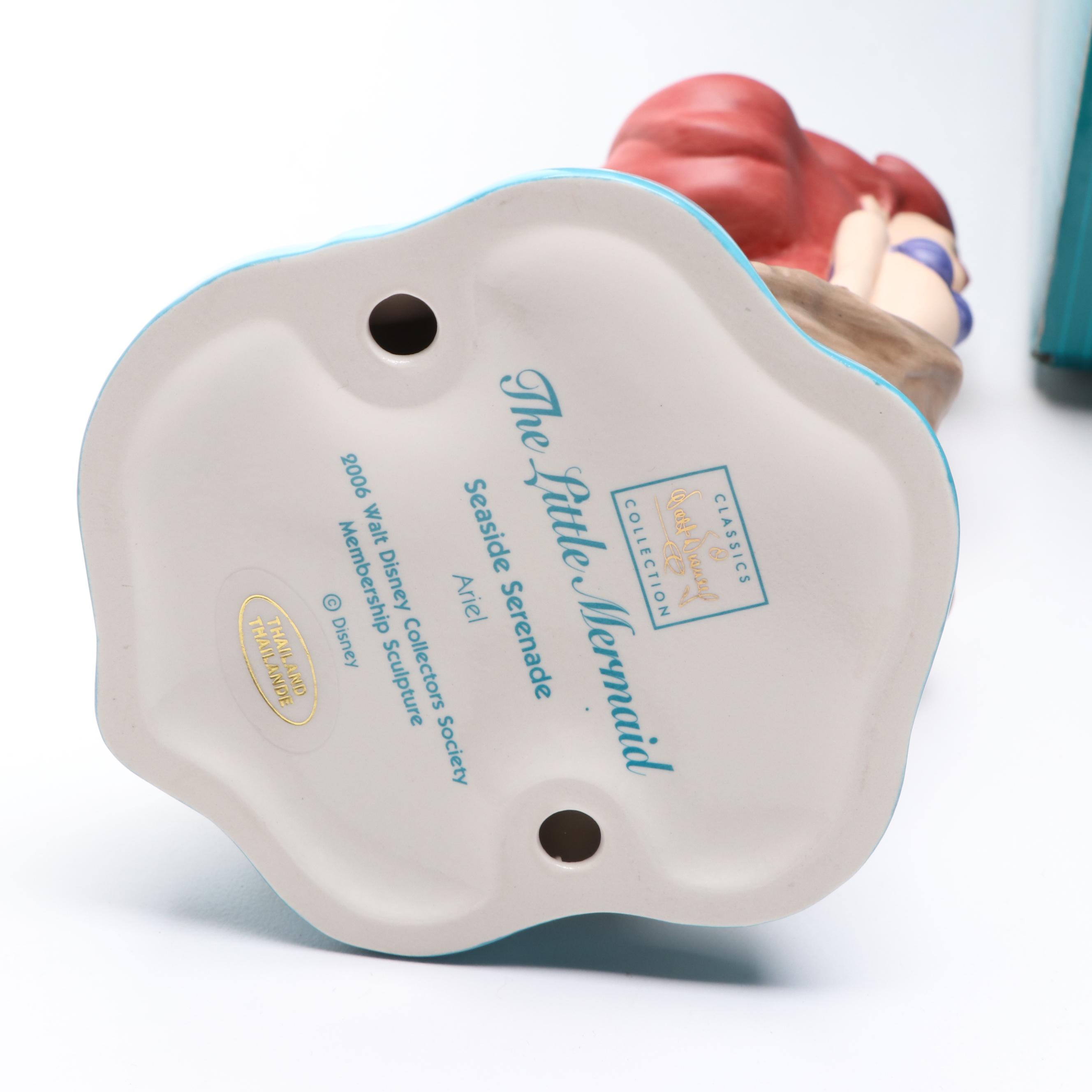Walt Disney Classics Collection "The Little Mermaid" Ceramic Figurines