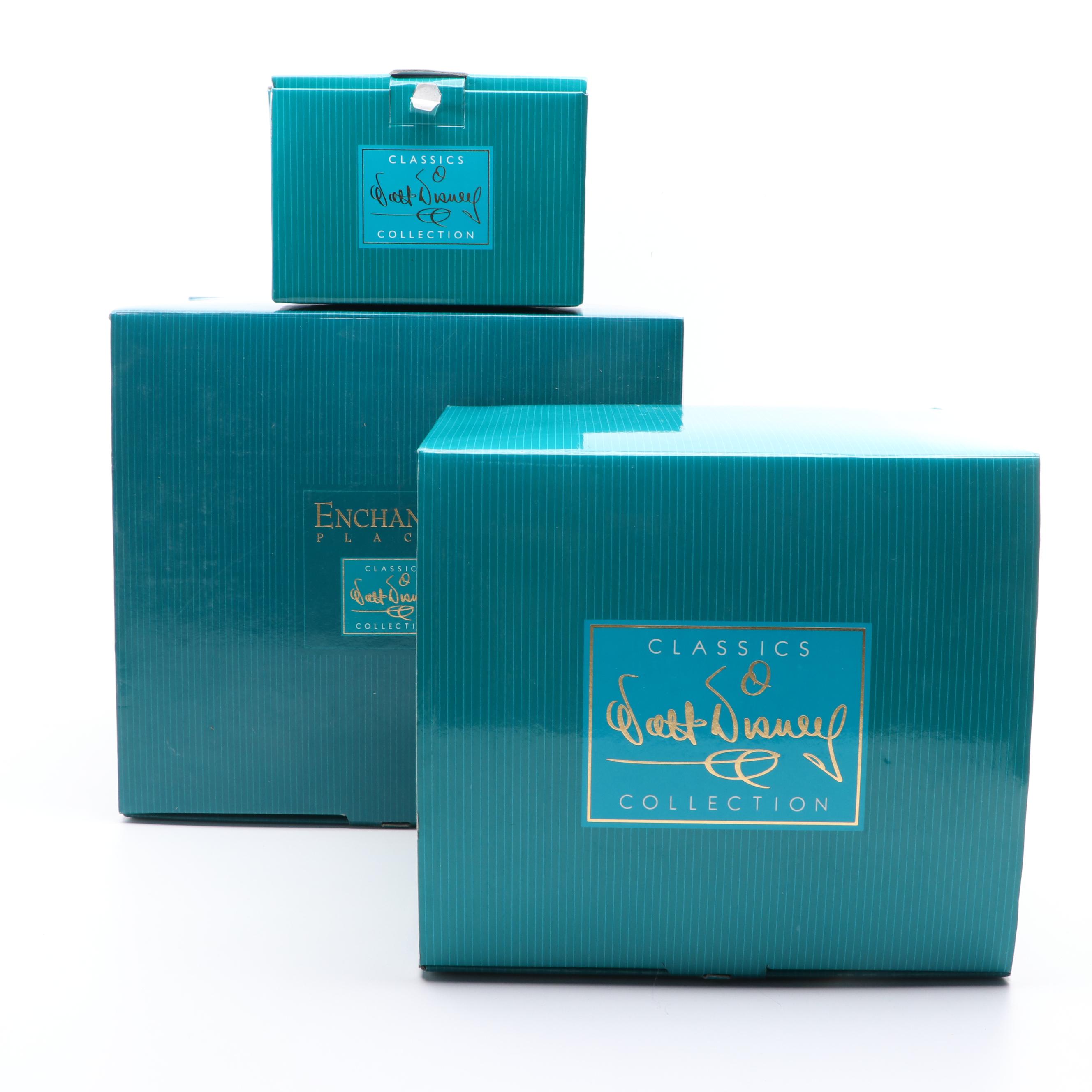 Walt Disney Classics Collection "The Little Mermaid" Ceramic Figurines