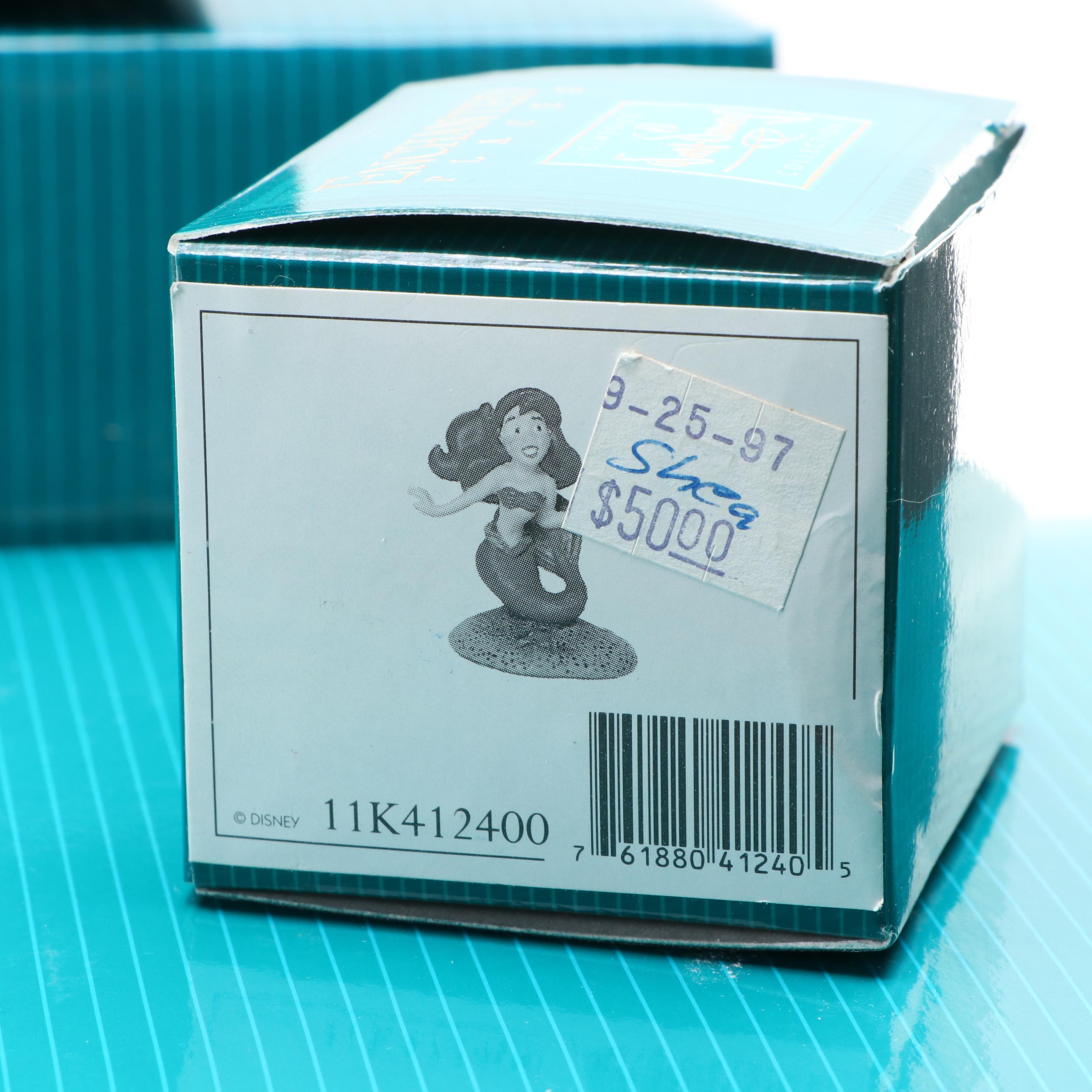 Walt Disney Classics Collection "The Little Mermaid" Ceramic Figurines