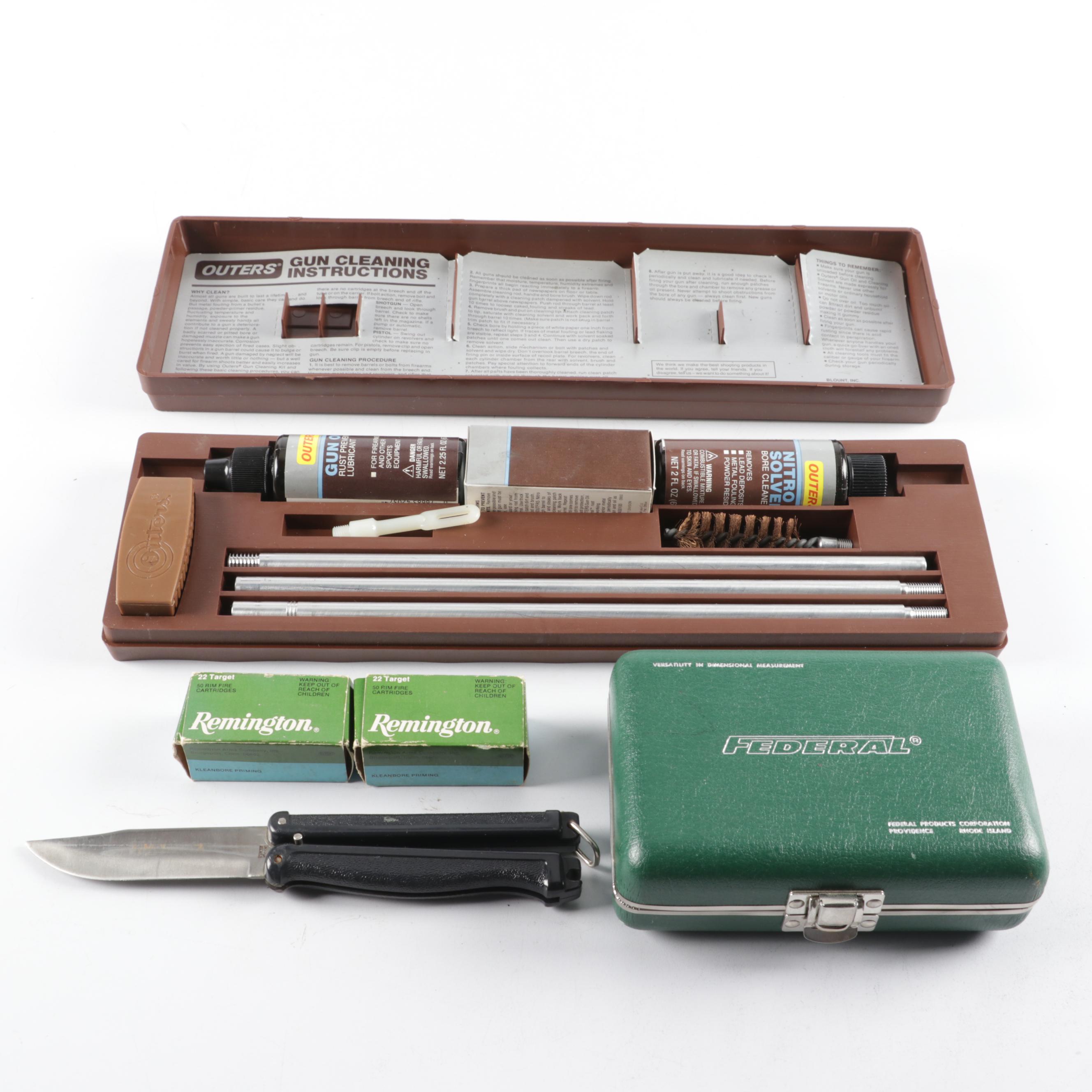 Daisy Model 188 and Other BB Guns with Straps, Gun Cleaning Kit and More